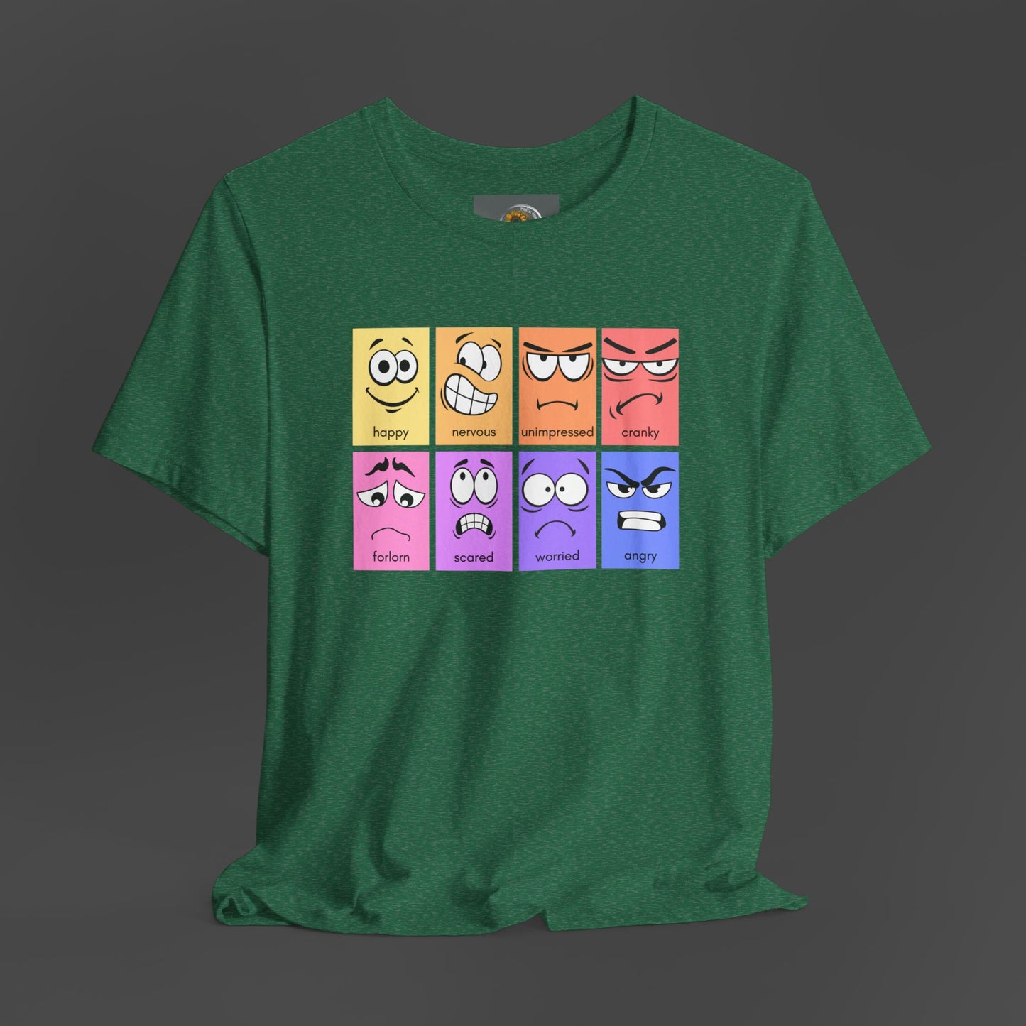 Feeling The Emotions-Mental Health Awareness-Unisex Short Sleeve T-Shirt - Mental Health Wear TN