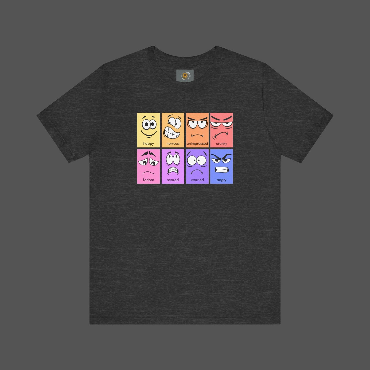 Feeling The Emotions-Mental Health Awareness-Unisex Short Sleeve T-Shirt - Mental Health Wear TN
