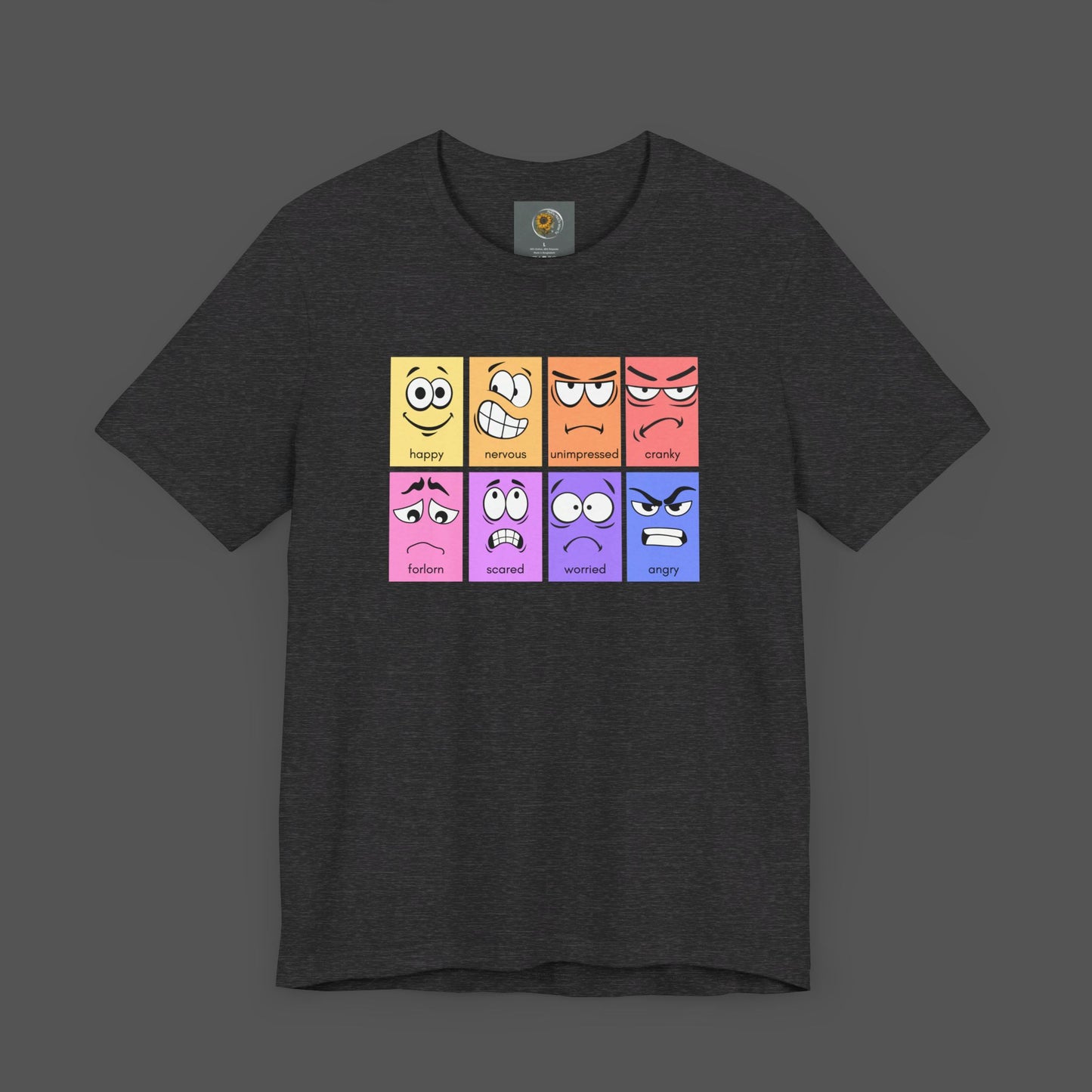 Feeling The Emotions-Mental Health Awareness-Unisex Short Sleeve T-Shirt - Mental Health Wear TN