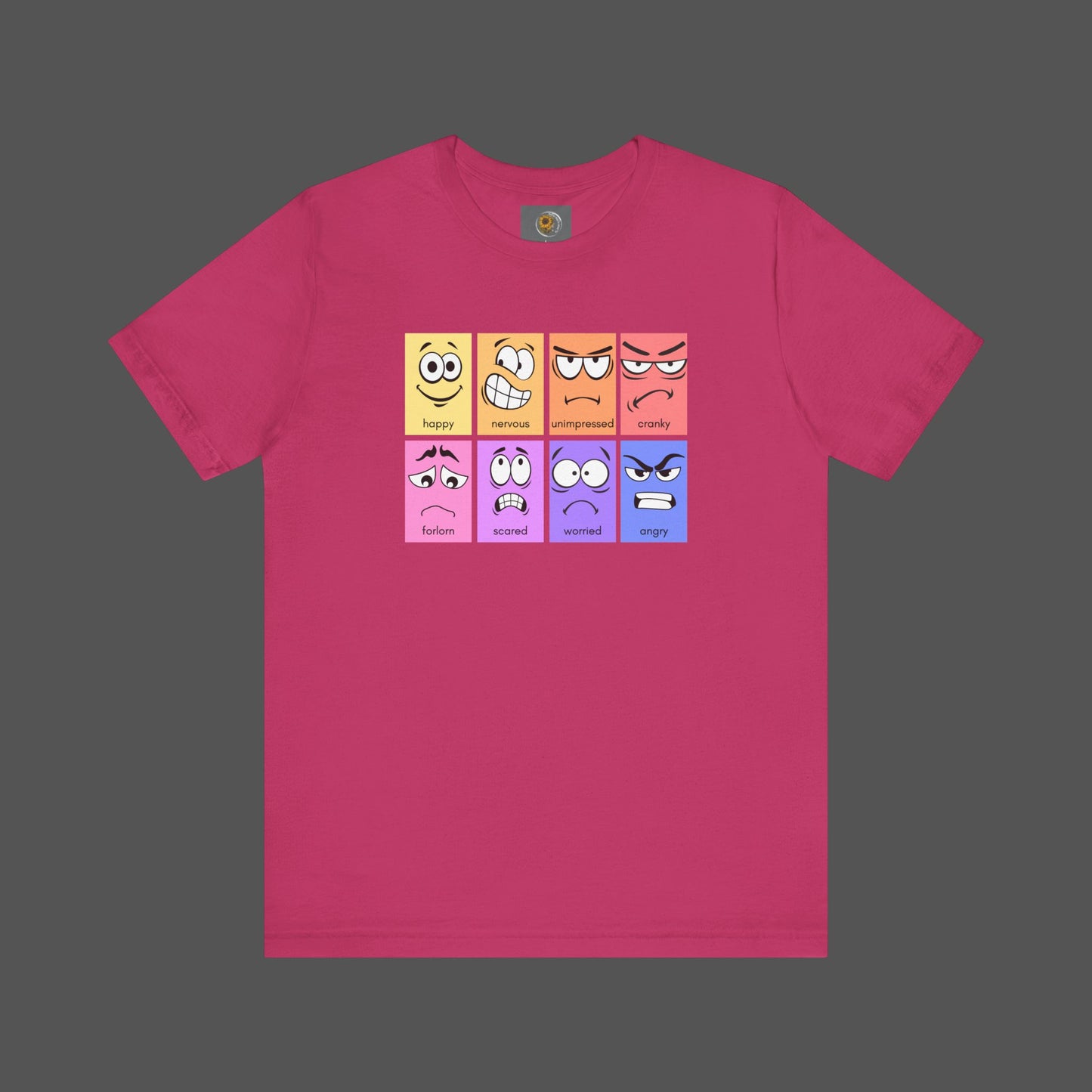 Feeling The Emotions-Mental Health Awareness-Unisex Short Sleeve T-Shirt - Mental Health Wear TN