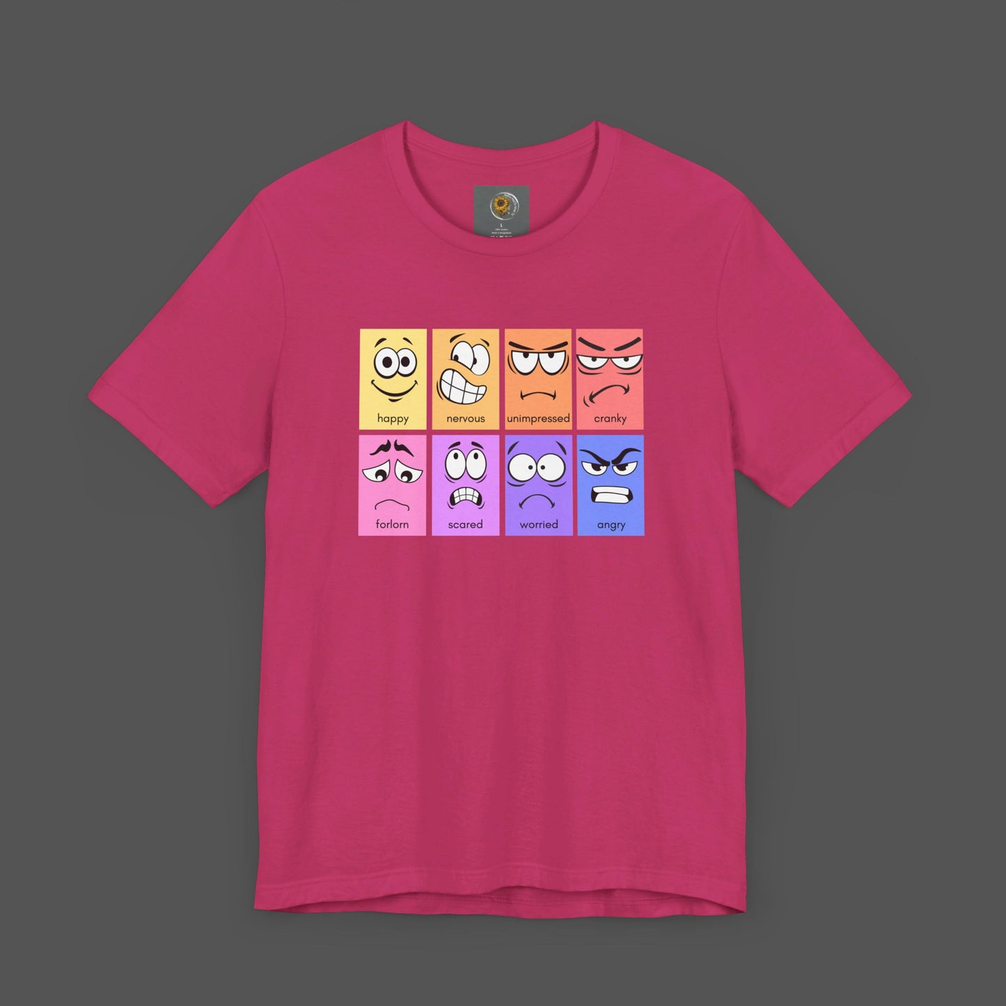 Feeling The Emotions-Mental Health Awareness-Unisex Short Sleeve T-Shirt - Mental Health Wear TN