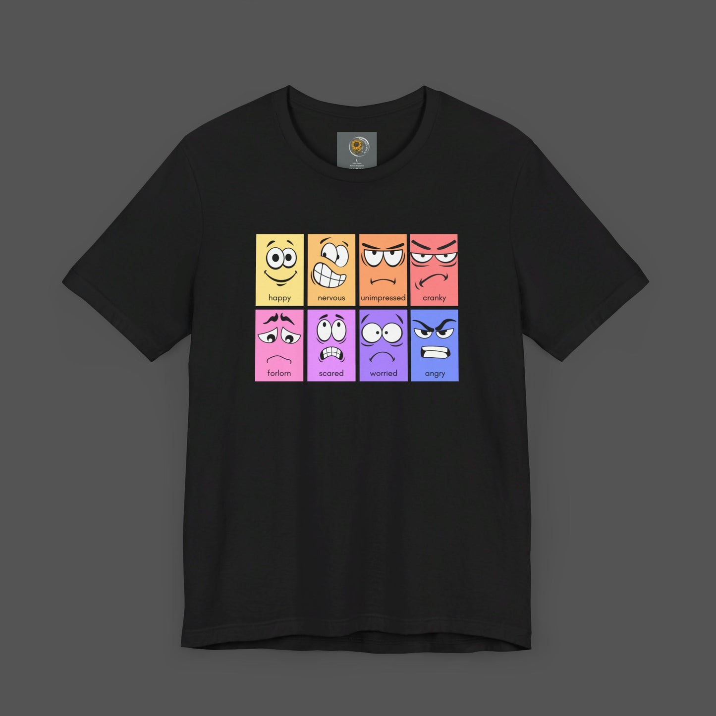 Feeling The Emotions-Mental Health Awareness-Unisex Short Sleeve T-Shirt - Mental Health Wear TN