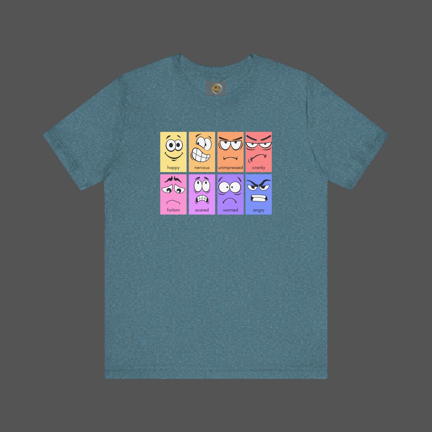 Feeling The Emotions-Mental Health Awareness-Unisex Short Sleeve T-Shirt - Mental Health Wear TN