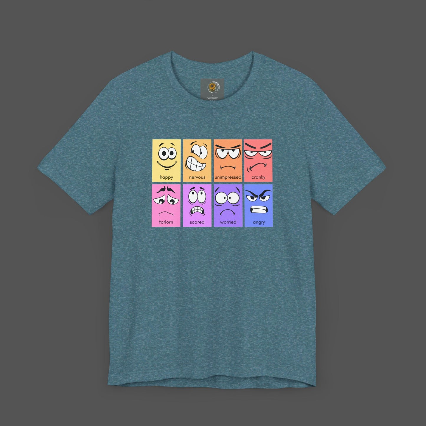 Feeling The Emotions-Mental Health Awareness-Unisex Short Sleeve T-Shirt - Mental Health Wear TN