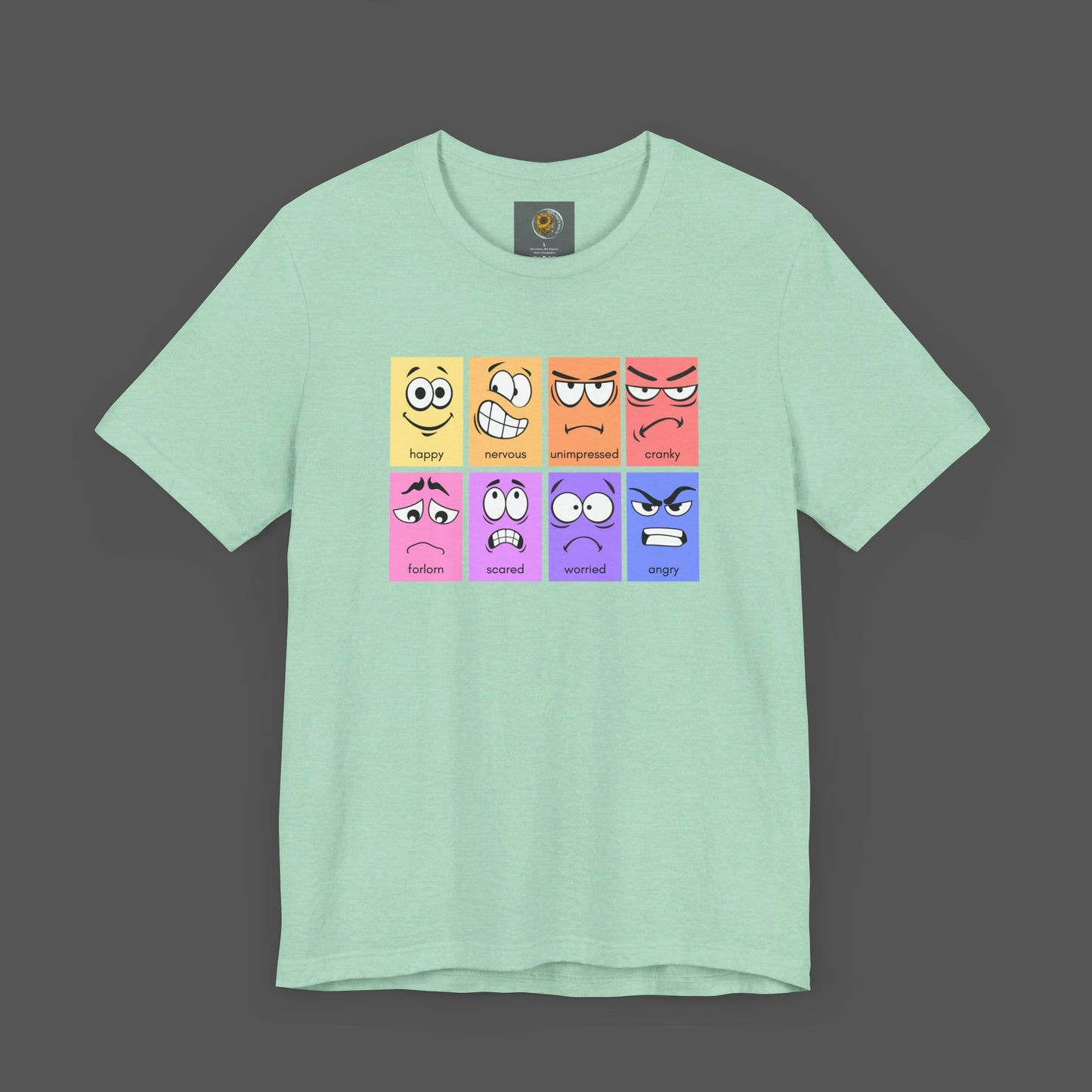 Feeling The Emotions-Mental Health Awareness-Unisex Short Sleeve T-Shirt - Mental Health Wear TN