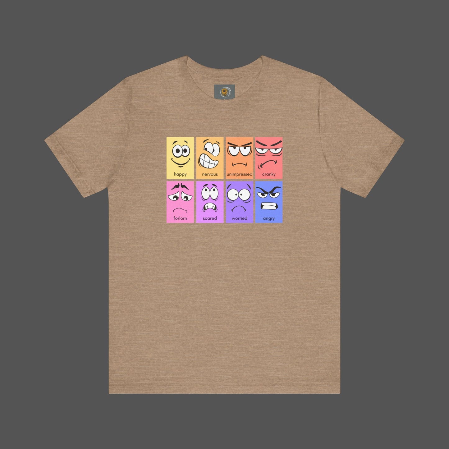 Feeling The Emotions-Mental Health Awareness-Unisex Short Sleeve T-Shirt - Mental Health Wear TN