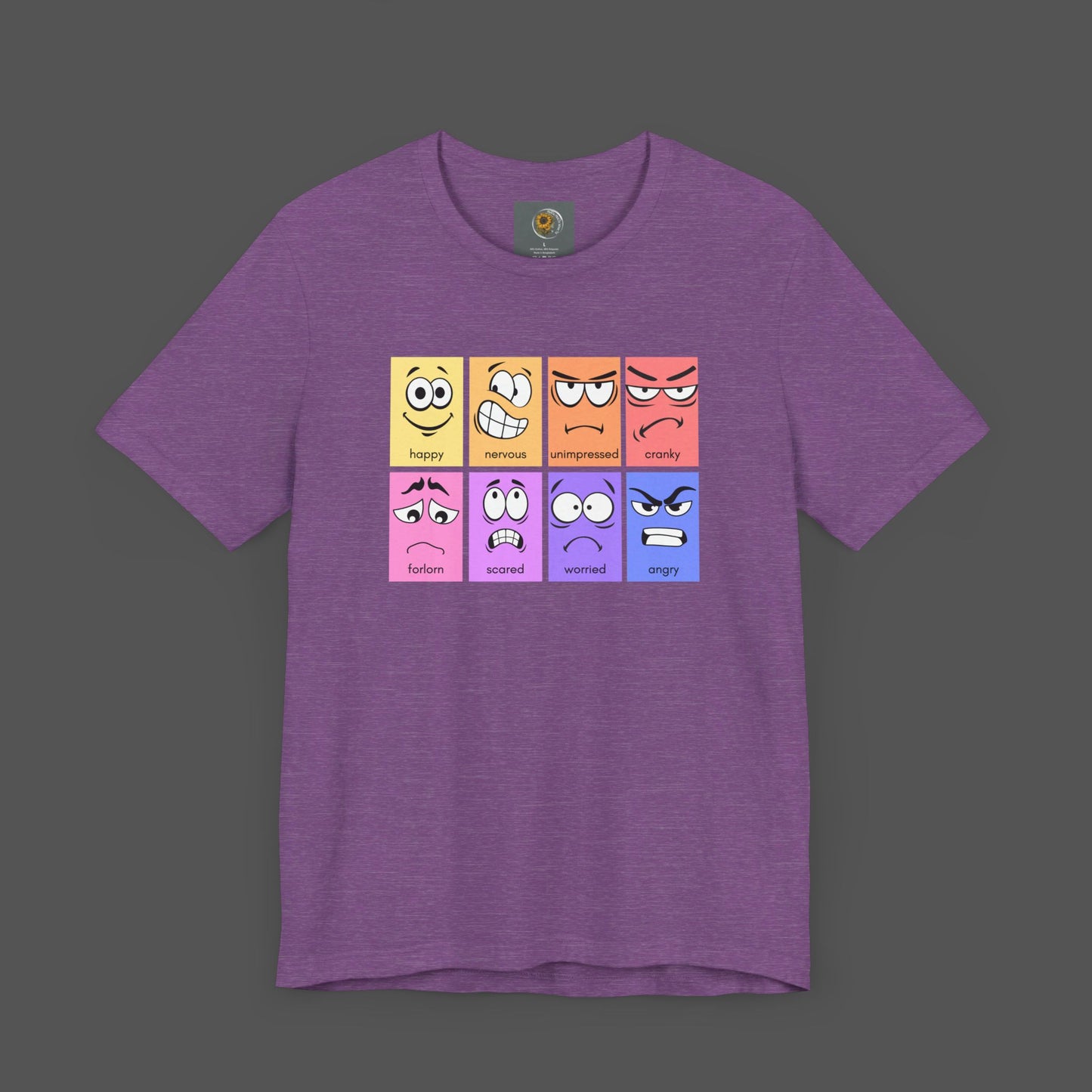 Feeling The Emotions-Mental Health Awareness-Unisex Short Sleeve T-Shirt - Mental Health Wear TN