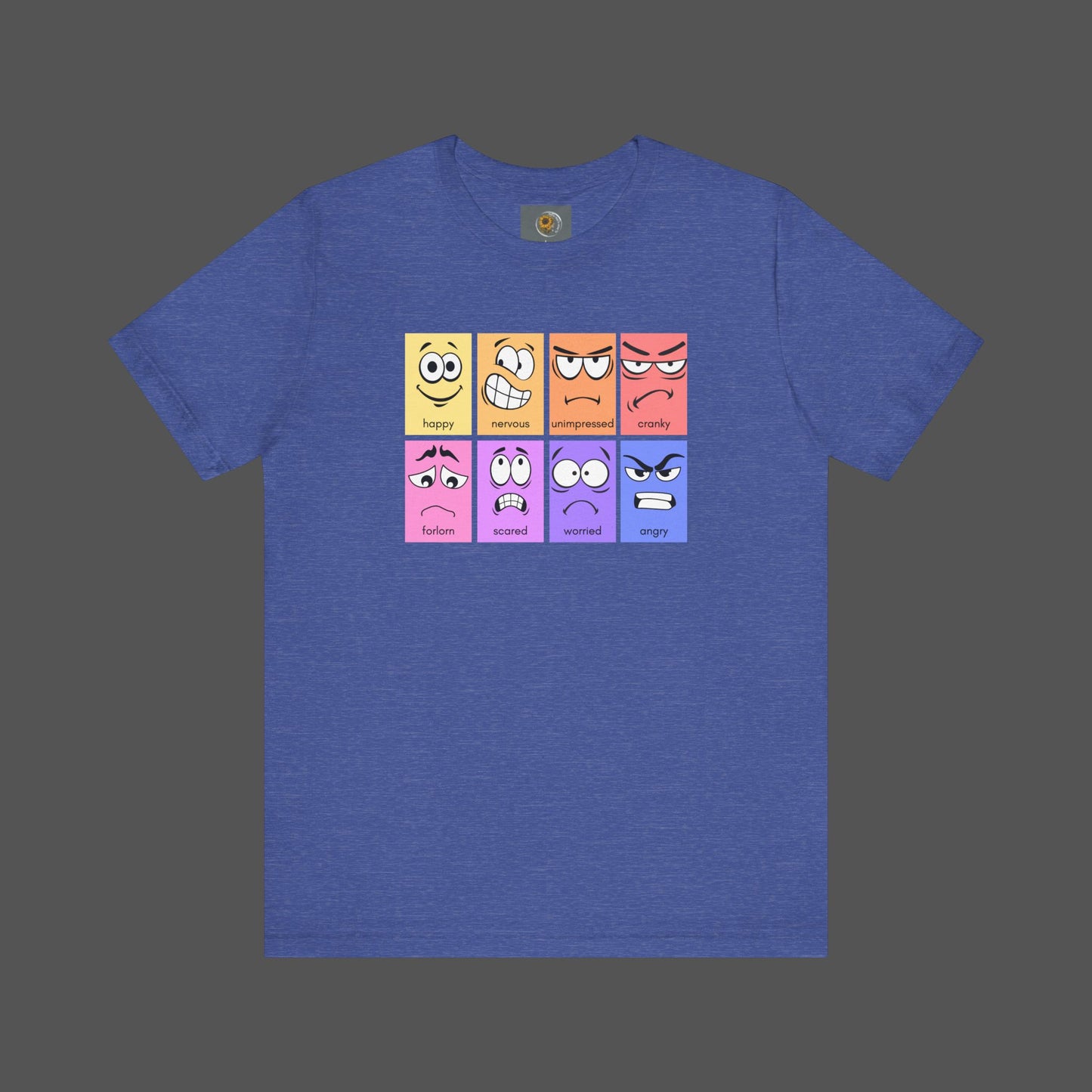 Feeling The Emotions-Mental Health Awareness-Unisex Short Sleeve T-Shirt - Mental Health Wear TN