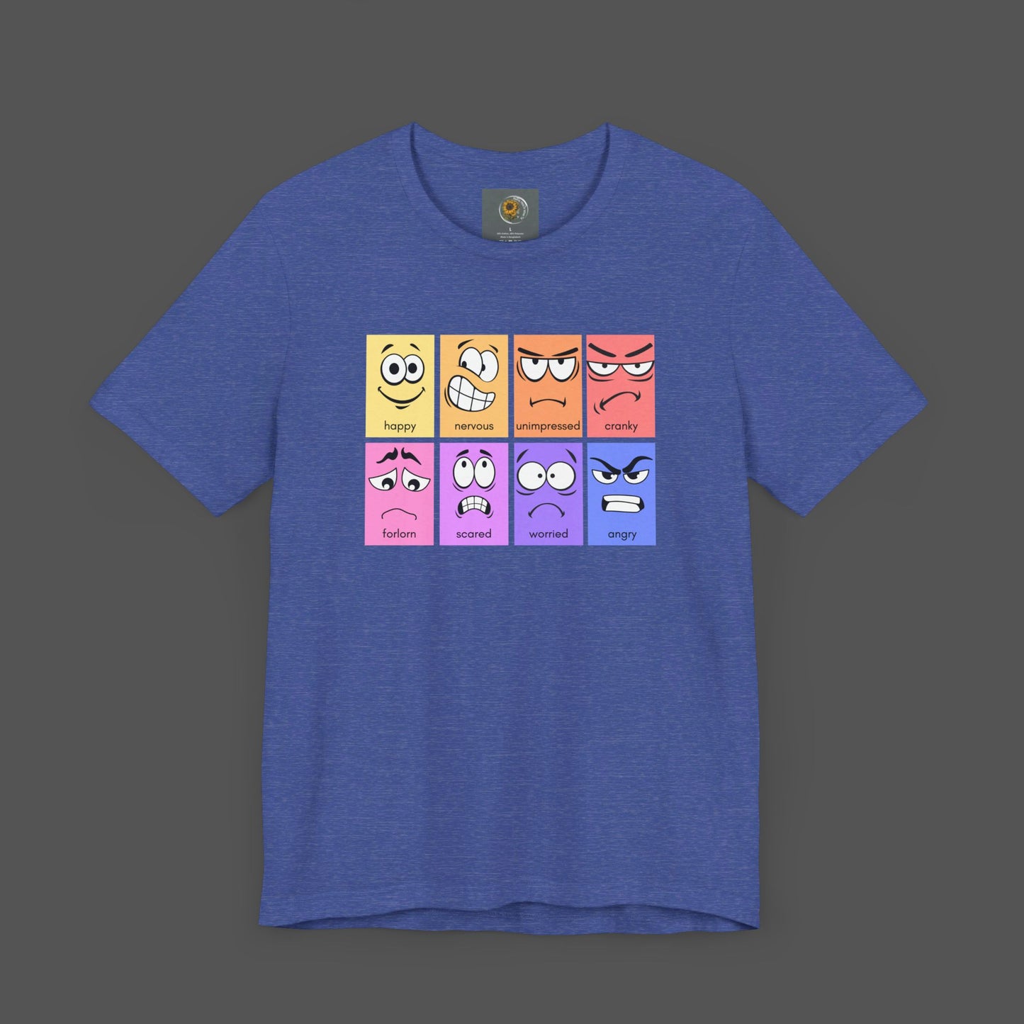 Feeling The Emotions-Mental Health Awareness-Unisex Short Sleeve T-Shirt - Mental Health Wear TN