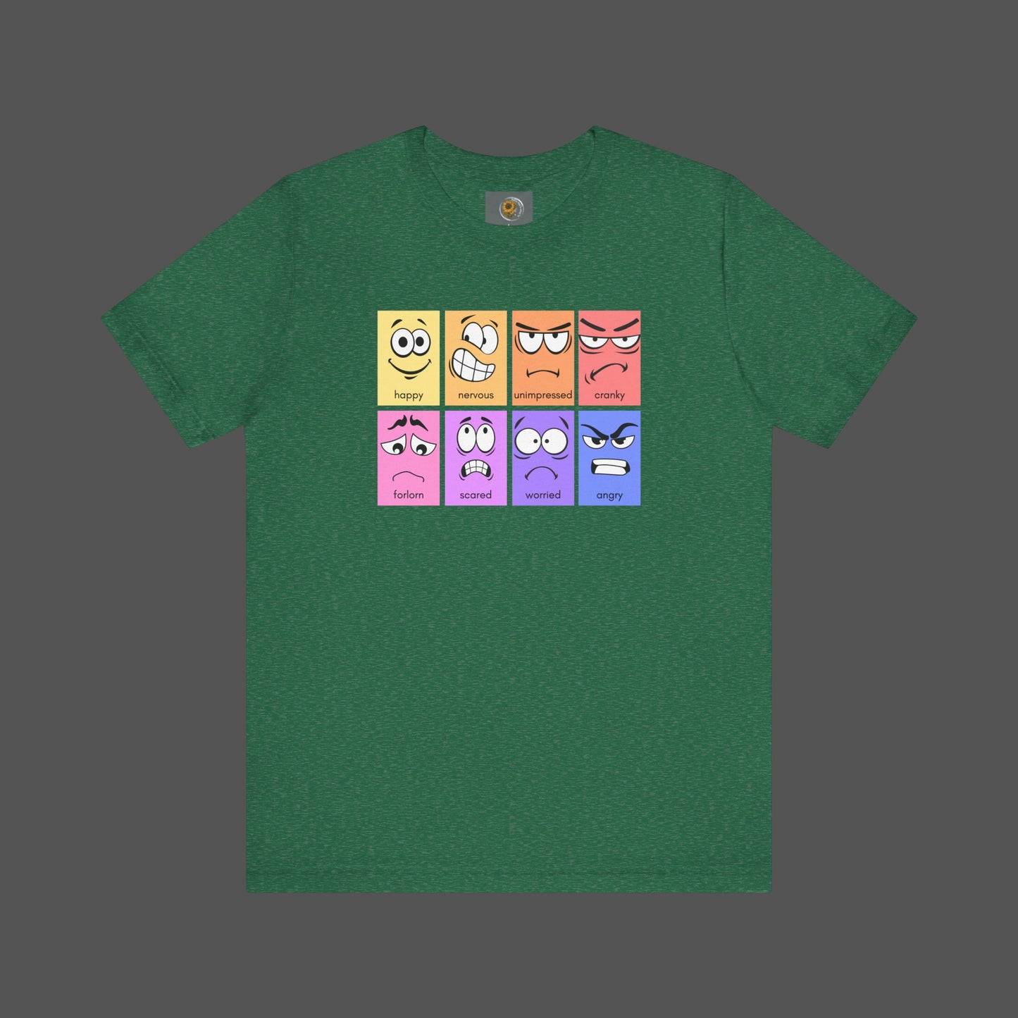 Feeling The Emotions-Mental Health Awareness-Unisex Short Sleeve T-Shirt - Mental Health Wear TN