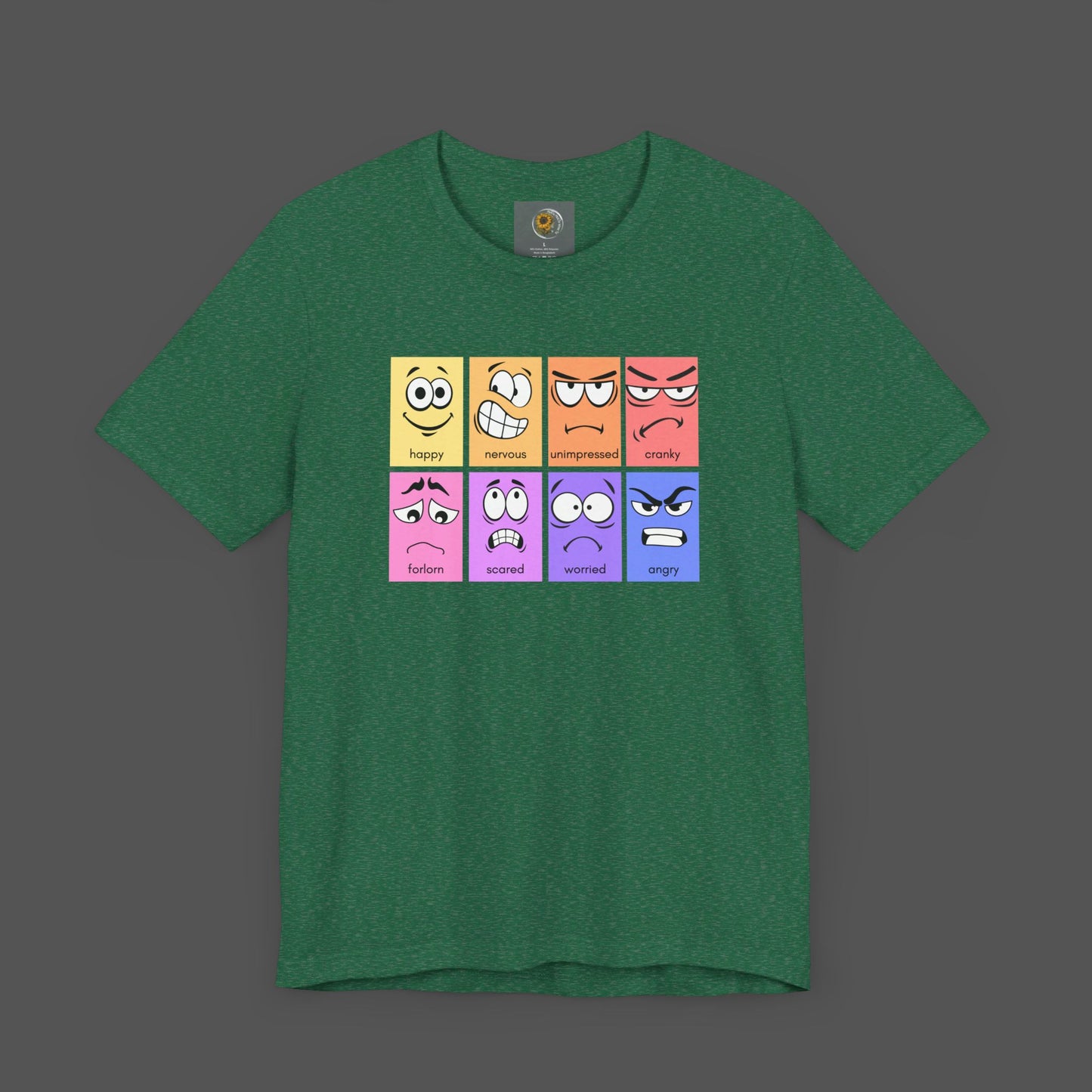 Feeling The Emotions-Mental Health Awareness-Unisex Short Sleeve T-Shirt - Mental Health Wear TN