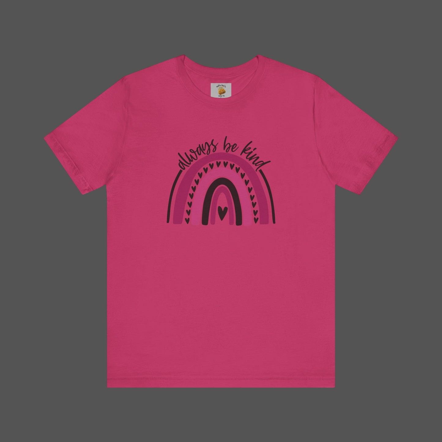 Always Be Kind -Rainbow- Mental Health Awareness- Unisex Short Sleeve Tee - Mental Health Wear TN