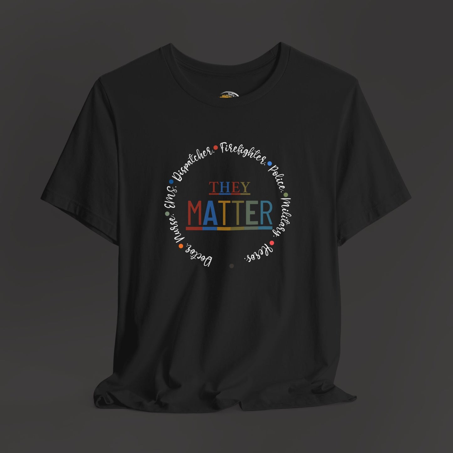 Mental Health First Responders Tee - Support & Awareness Unisex Short Sleeve - Mental Health Wear TN
