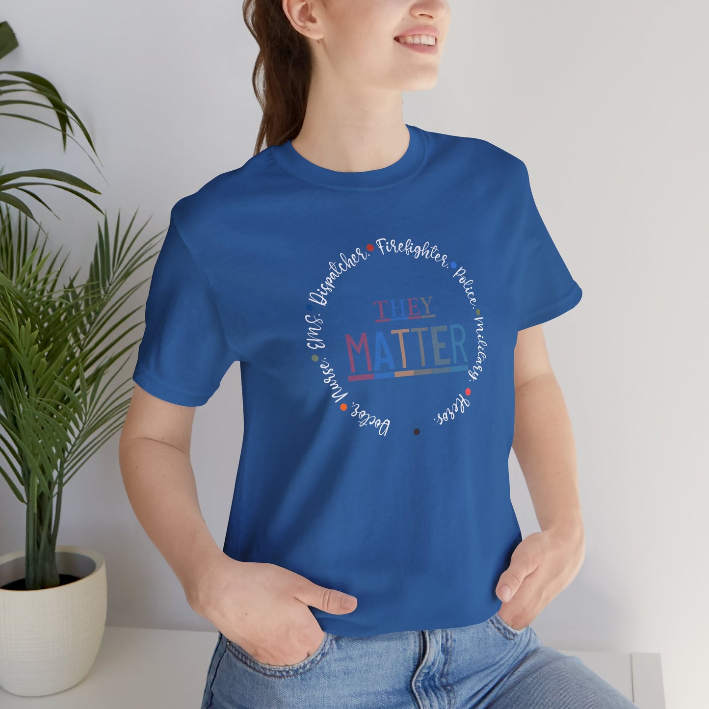 Mental Health First Responders Tee - Support & Awareness Unisex Short Sleeve - Mental Health Wear TN