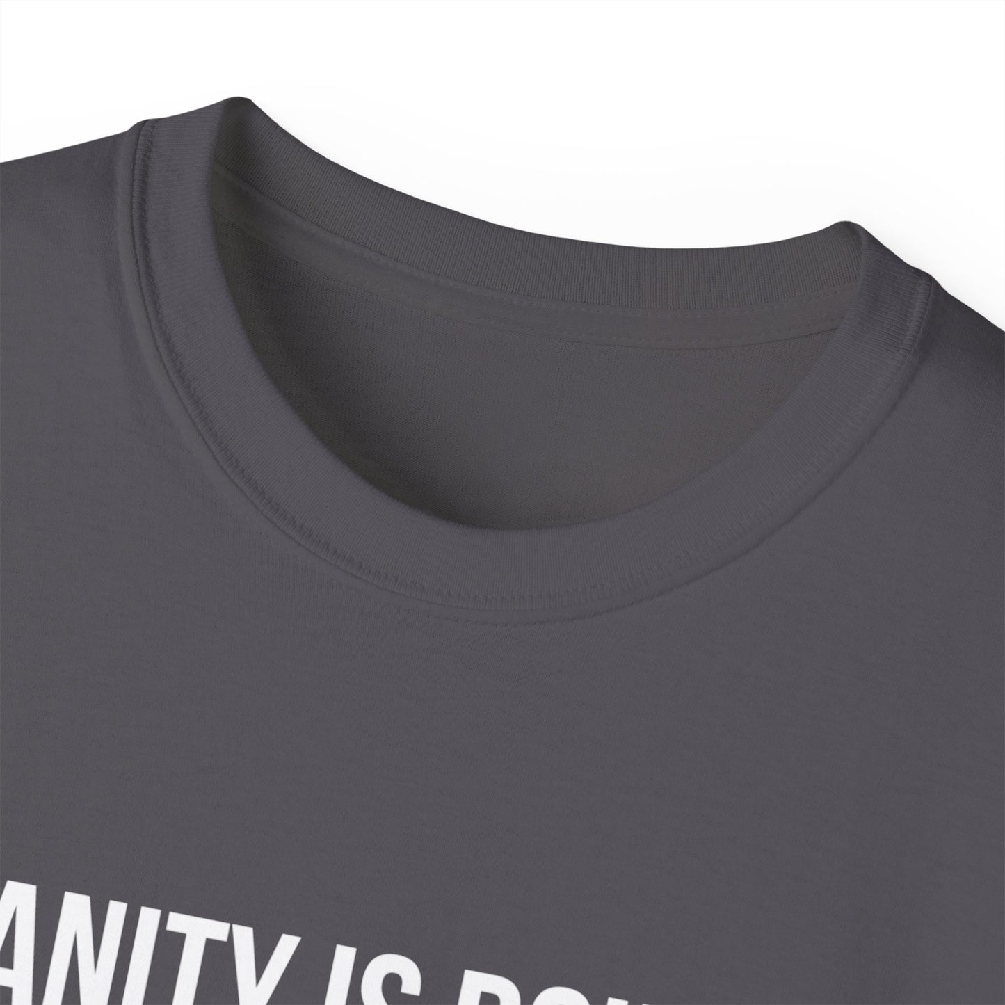 Einstein Quote - Recovery and Mental Health Inspiration Unisex Ultra Cotton Tee - Mental Health Wear TN