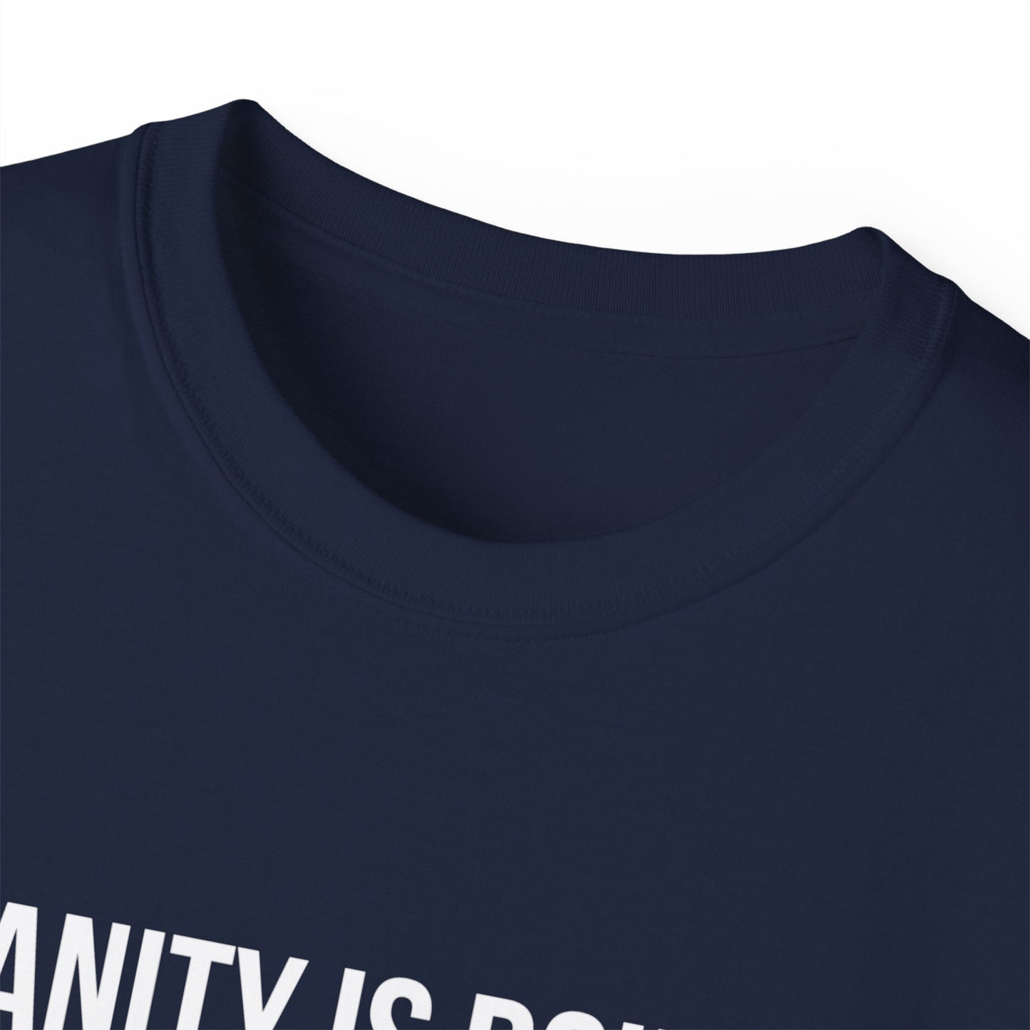 Einstein Quote - Recovery and Mental Health Inspiration Unisex Ultra Cotton Tee - Mental Health Wear TN