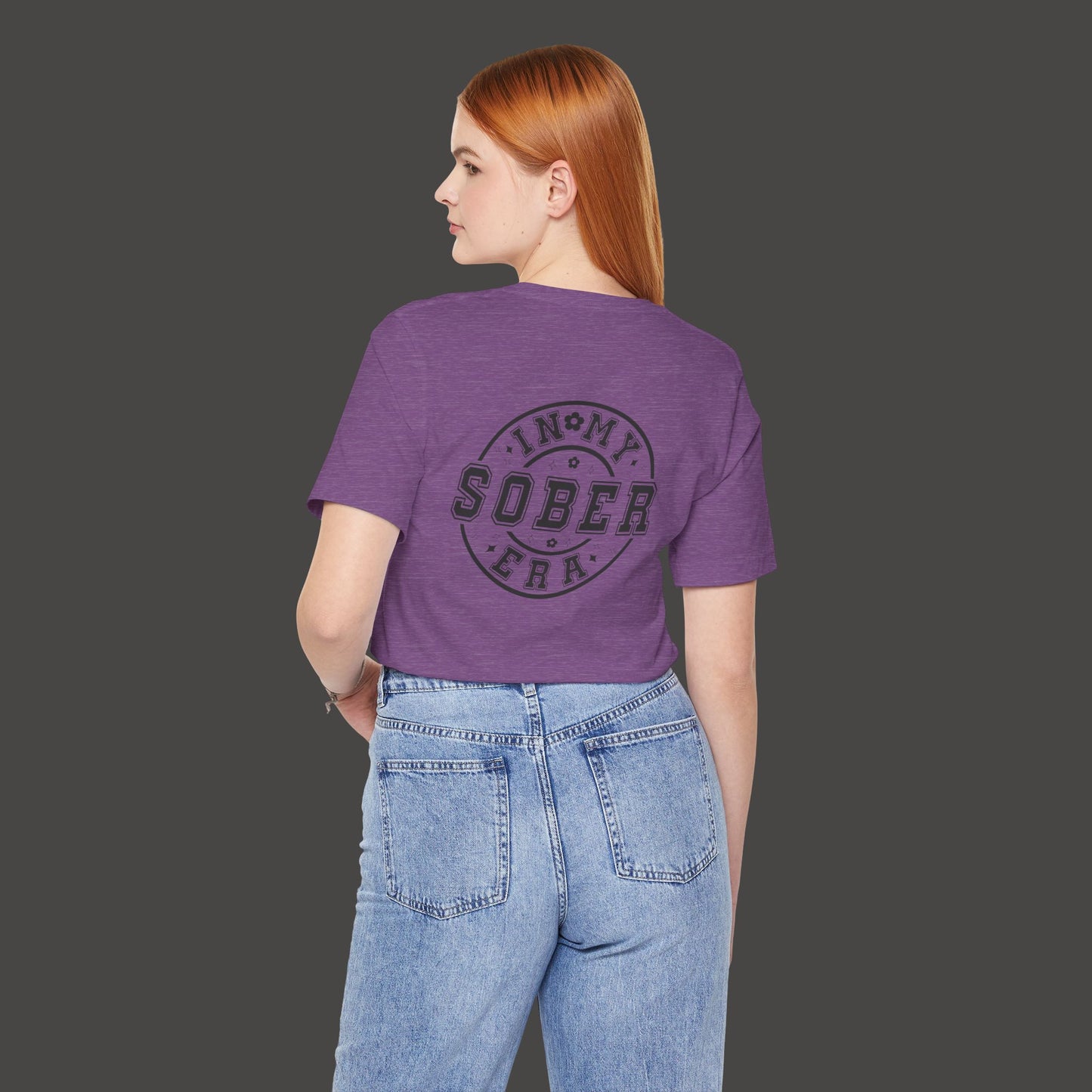 In My Sober Era-Addiction Recovery Awareness-Unisex Tee Shirt - Mental Health Wear TN