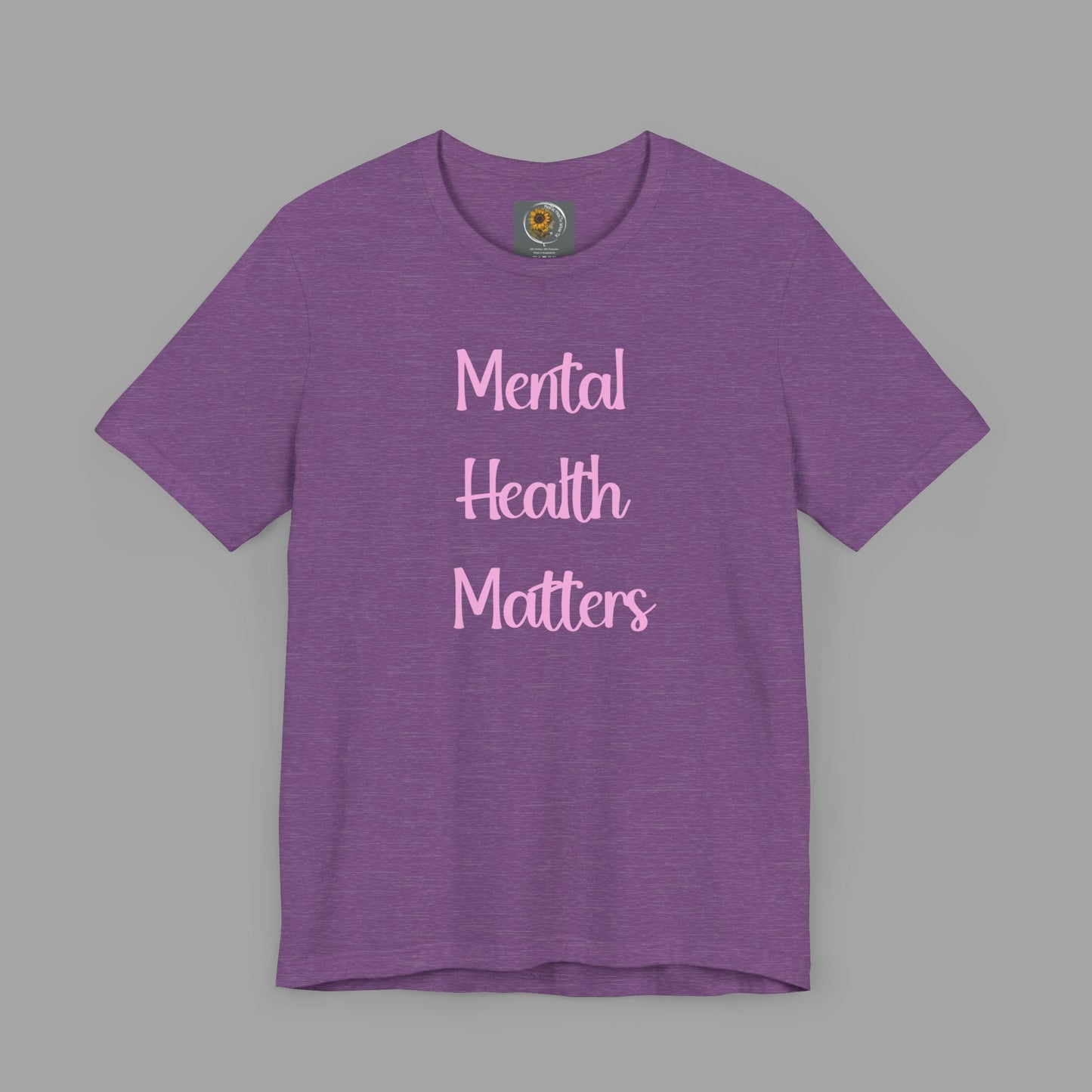 Mental Health Matters T-Shirt - Empowering Wellness Awareness Unisex Short Sleeve Tee - Mental Health Wear TN