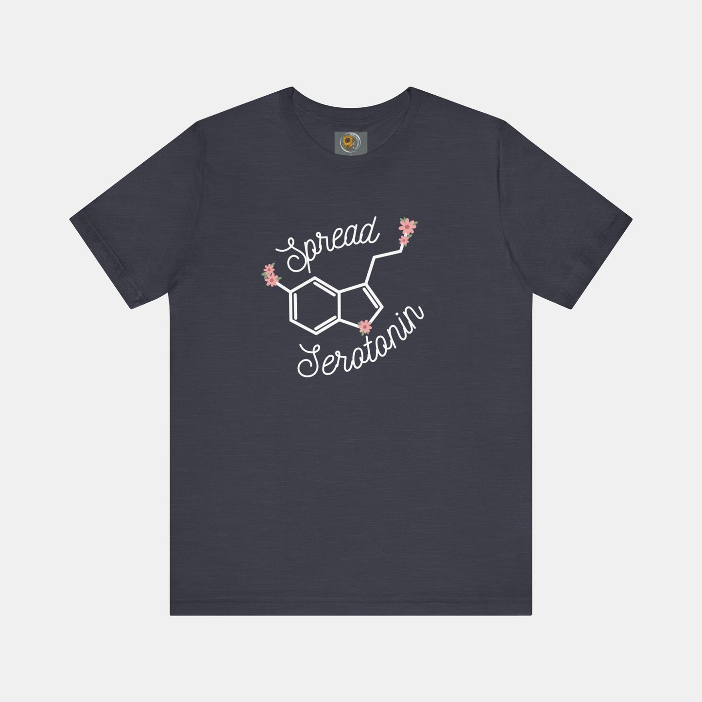 Spread Serotonin-Mental Health Awareness-Unisex Short Sleeve T-Shirt - Mental Health Wear TN