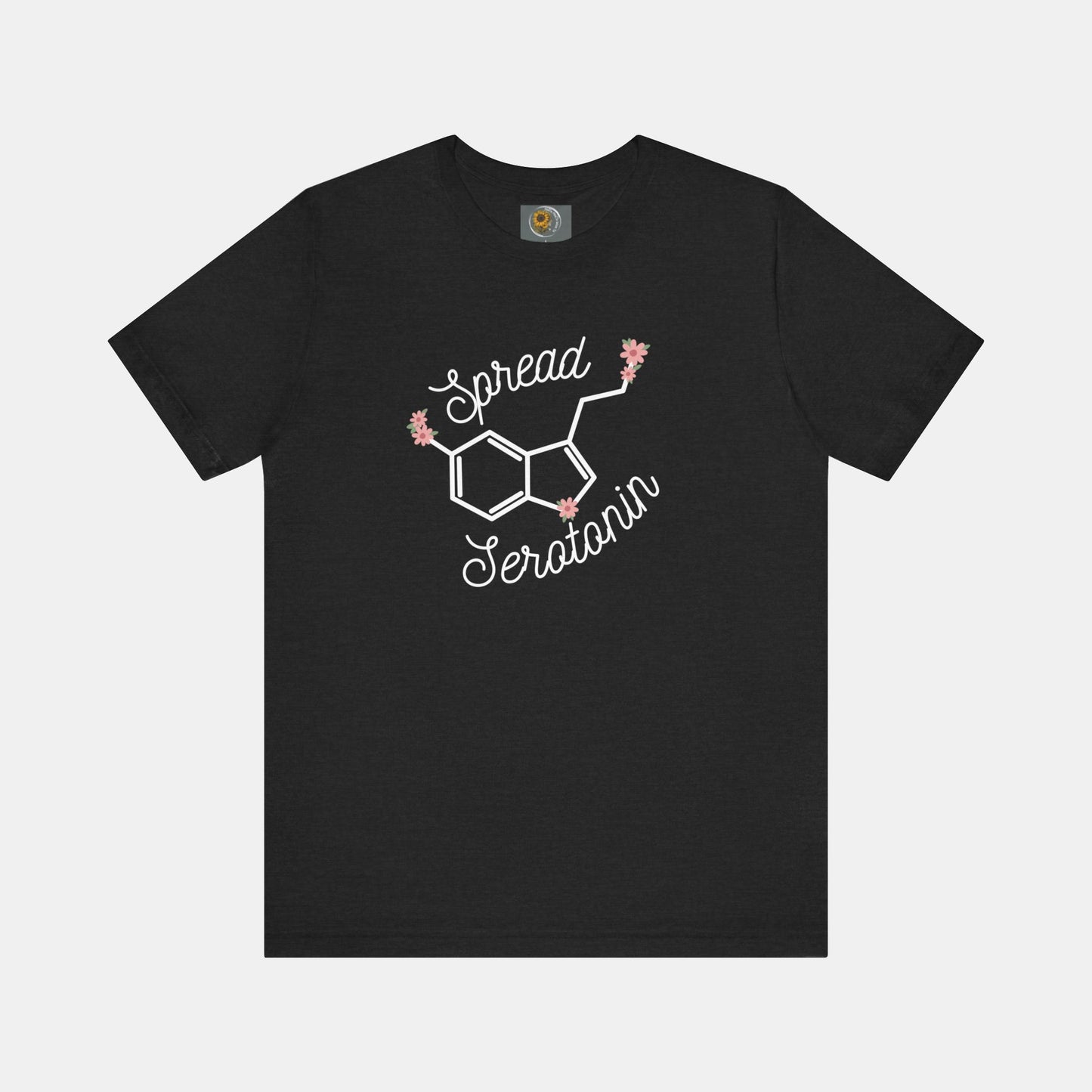 Spread Serotonin-Mental Health Awareness-Unisex Short Sleeve T-Shirt - Mental Health Wear TN
