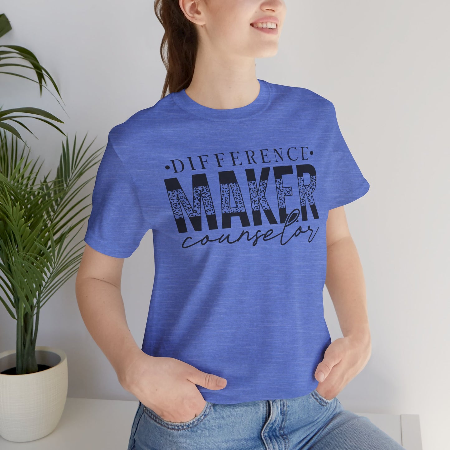 Difference Maker Counselor Tee Shirt - Mental Health Wear TN