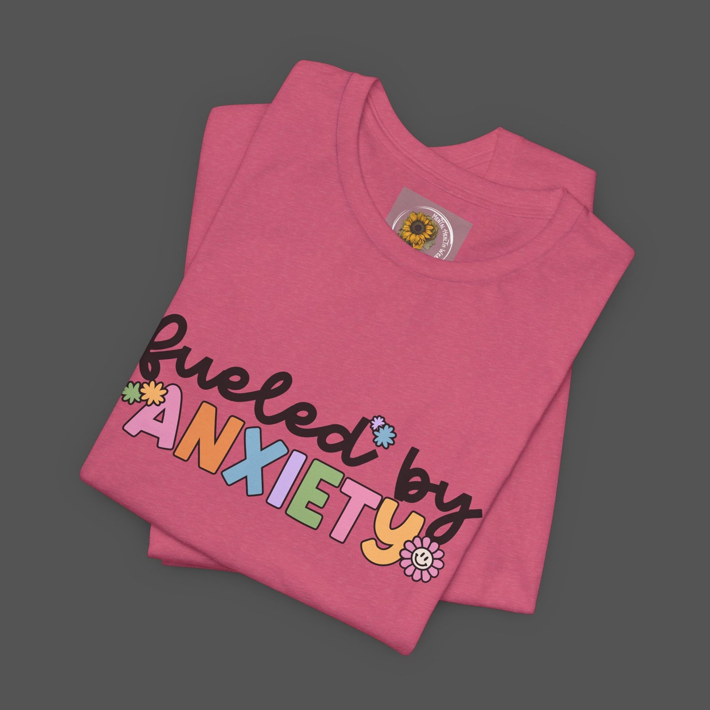 Fueled by Anxiety Tee - Mental Health Wear TN