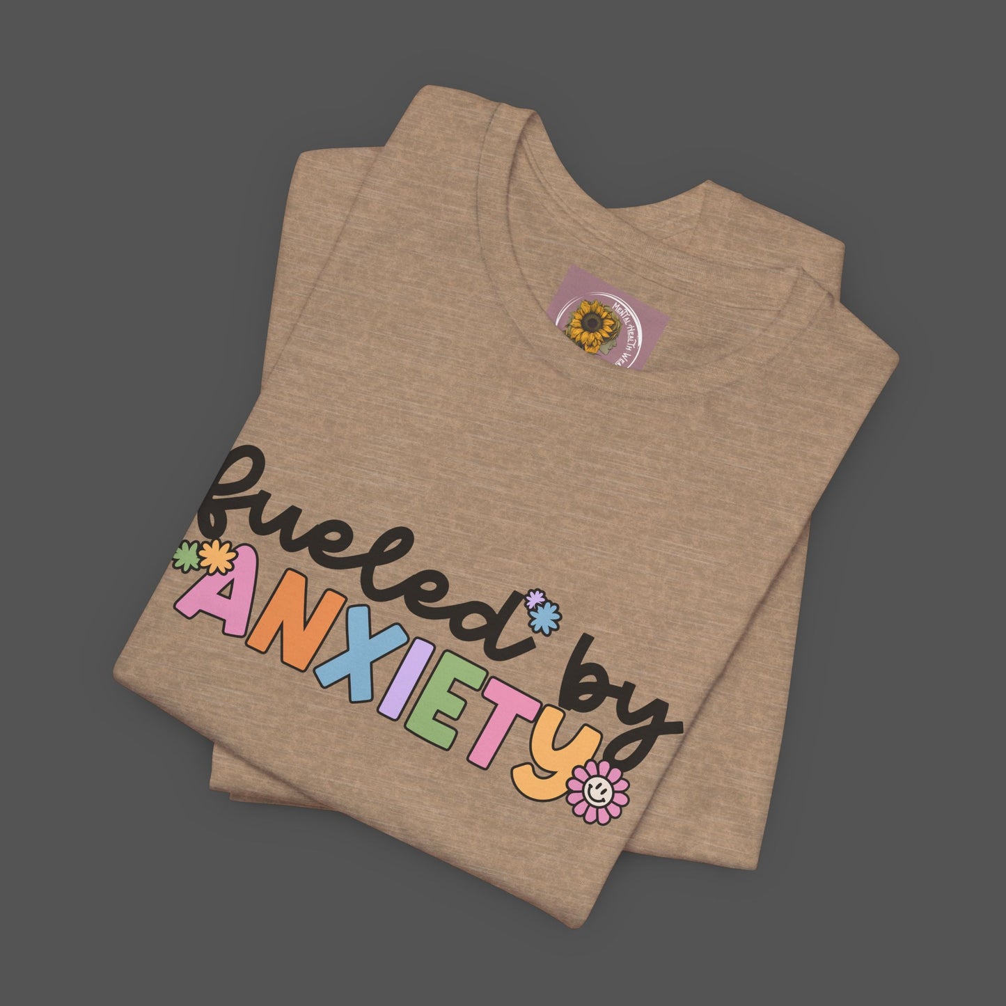 Fueled by Anxiety Tee - Mental Health Wear TN