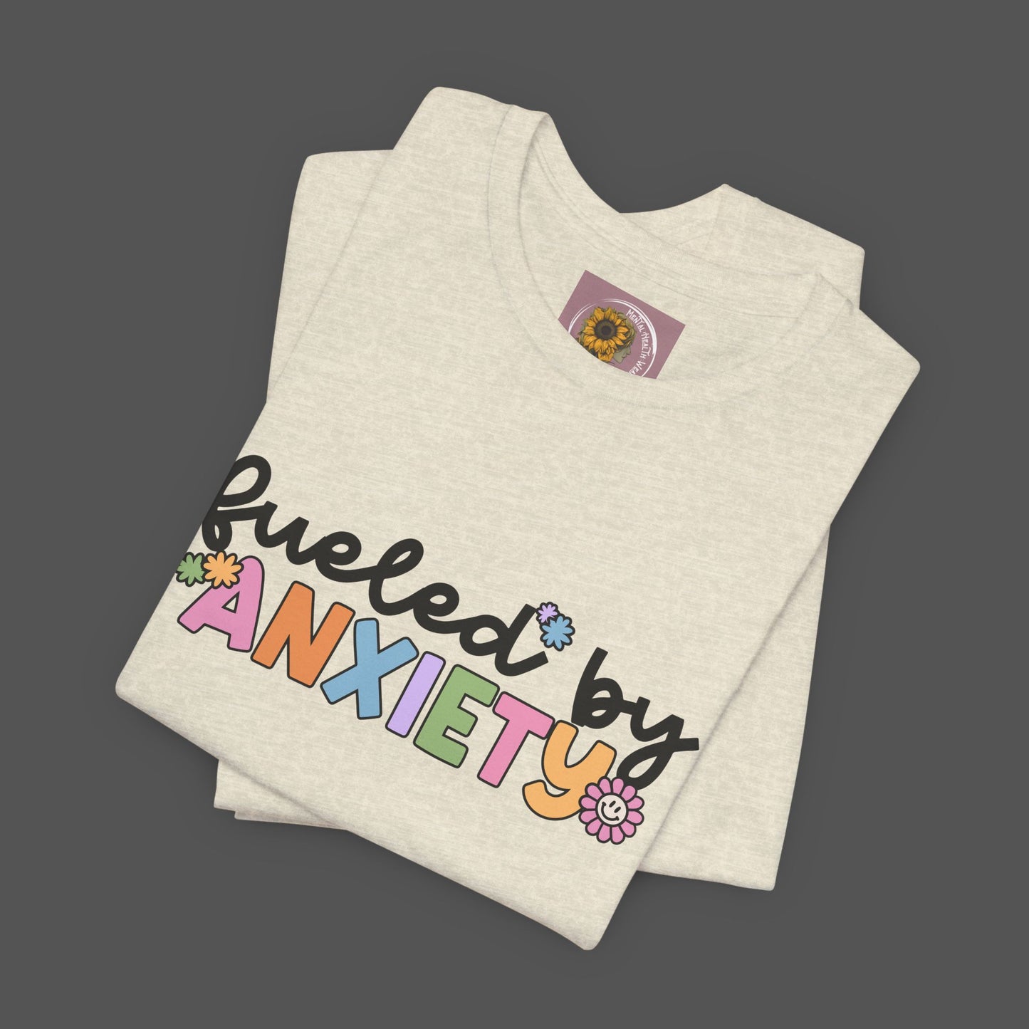Fueled by Anxiety Tee - Mental Health Wear TN