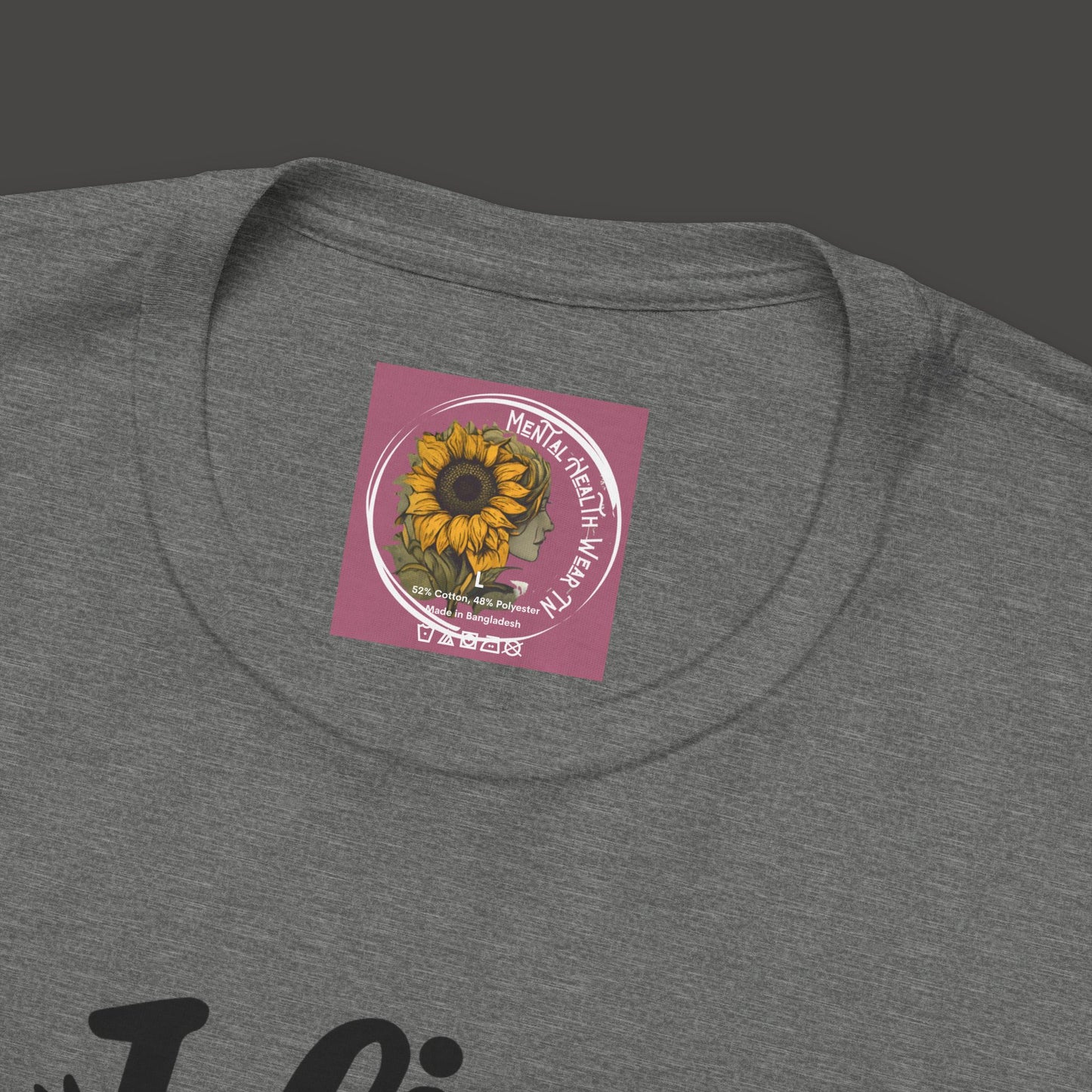 I Live With ADHD Like A Boss Tee Shirt - Mental Health Wear TN