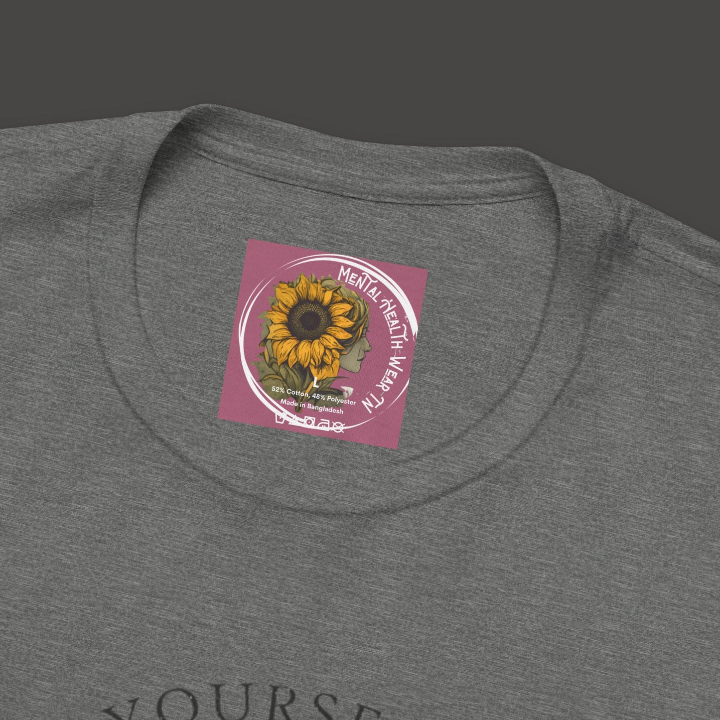 Inspirational - Show Your Self More Love- Wildflower- Tee Shirt - Mental Health Wear TN