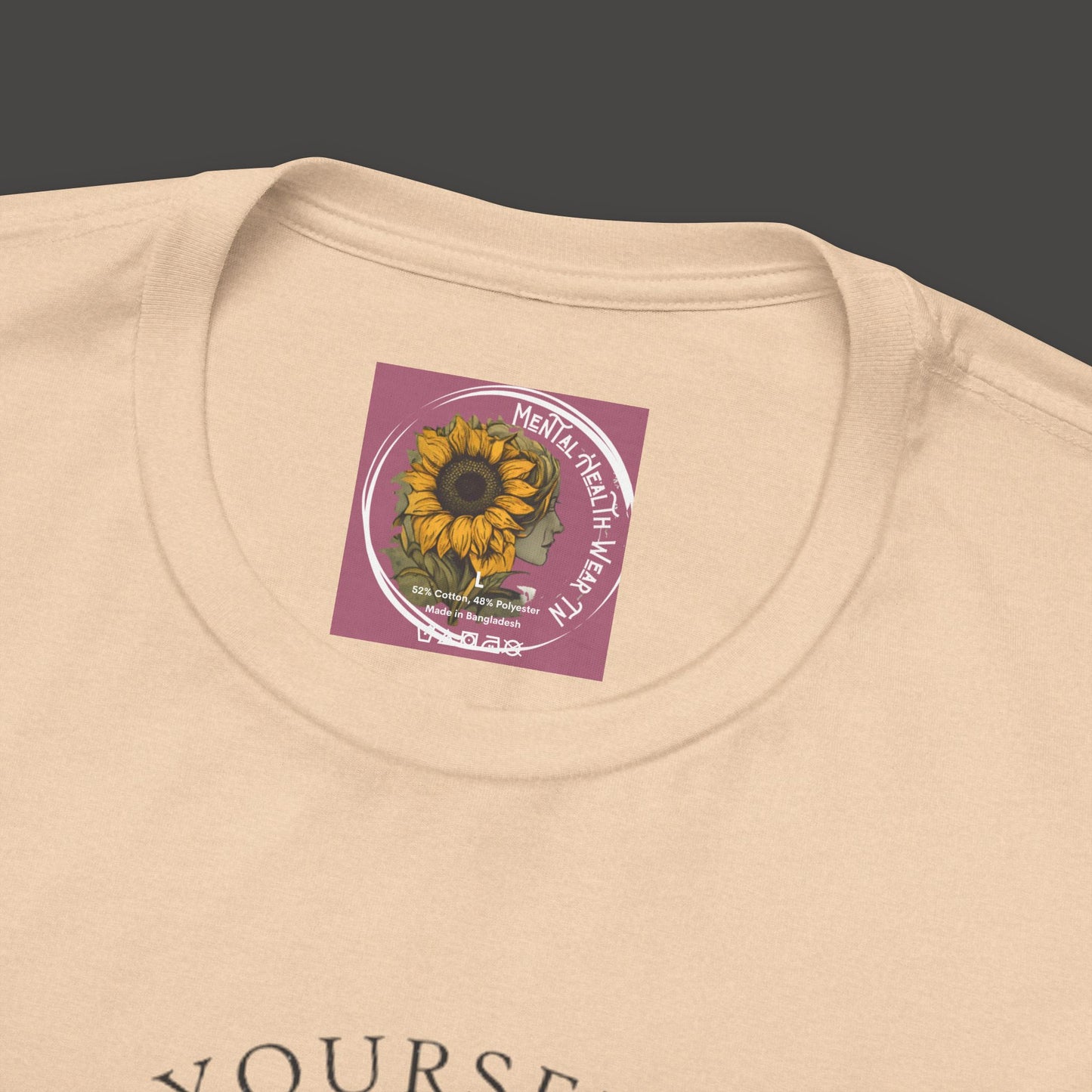 Inspirational - Show Your Self More Love- Wildflower- Tee Shirt - Mental Health Wear TN