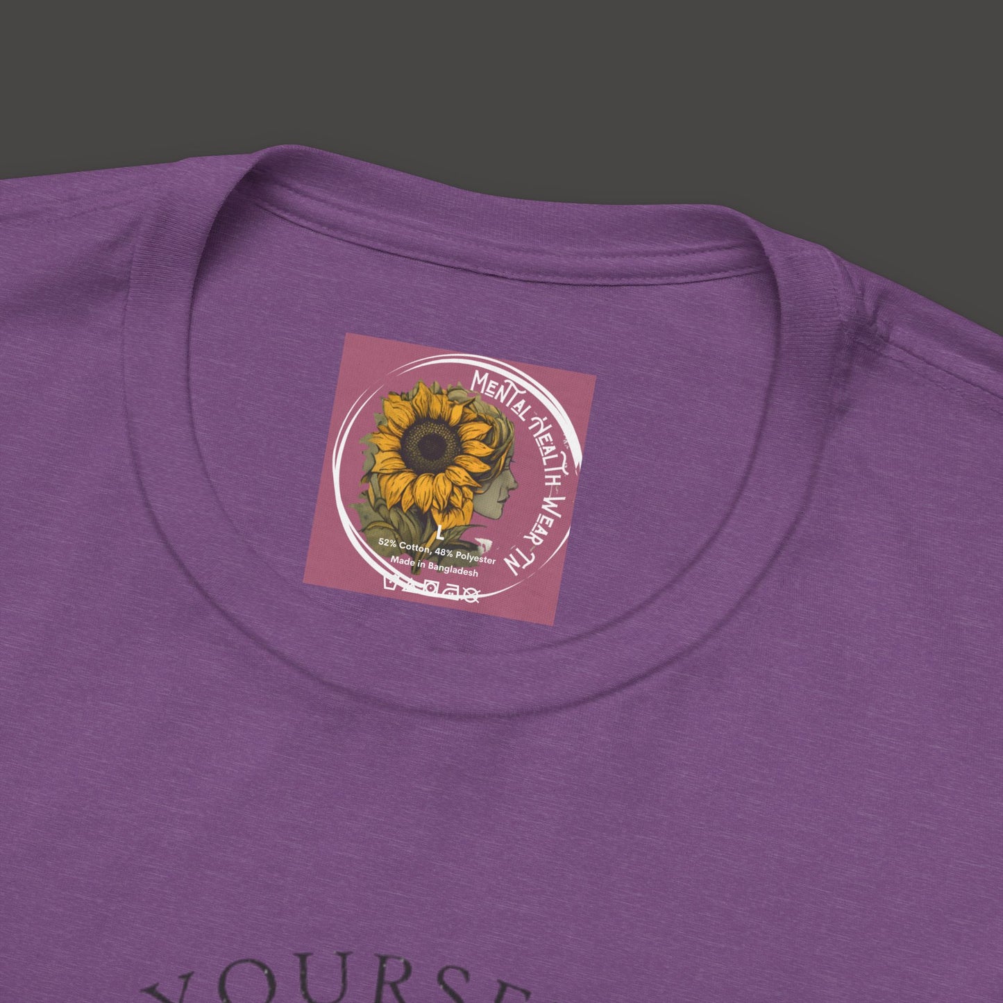 Inspirational - Show Your Self More Love- Wildflower- Tee Shirt - Mental Health Wear TN