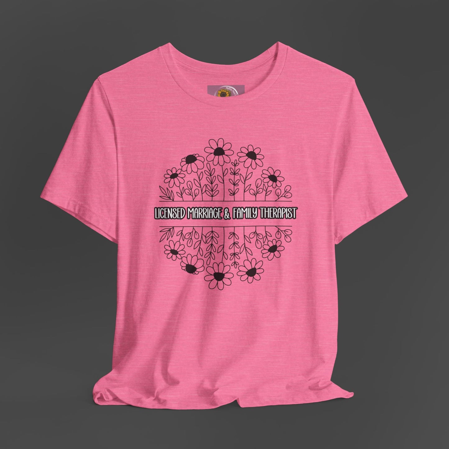 LMFT-Therapist Daisy-
Mental Health Occupation-
Ladies’ Short Sleeve Tee
