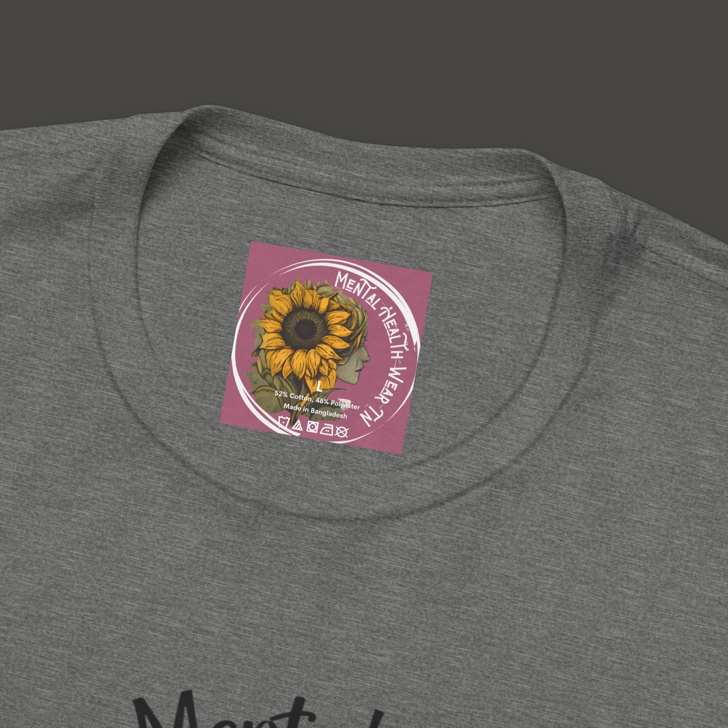 Out Cast Wildflower Brain-Mental Health Awareness- Tee Shirt - Mental Health Wear TN