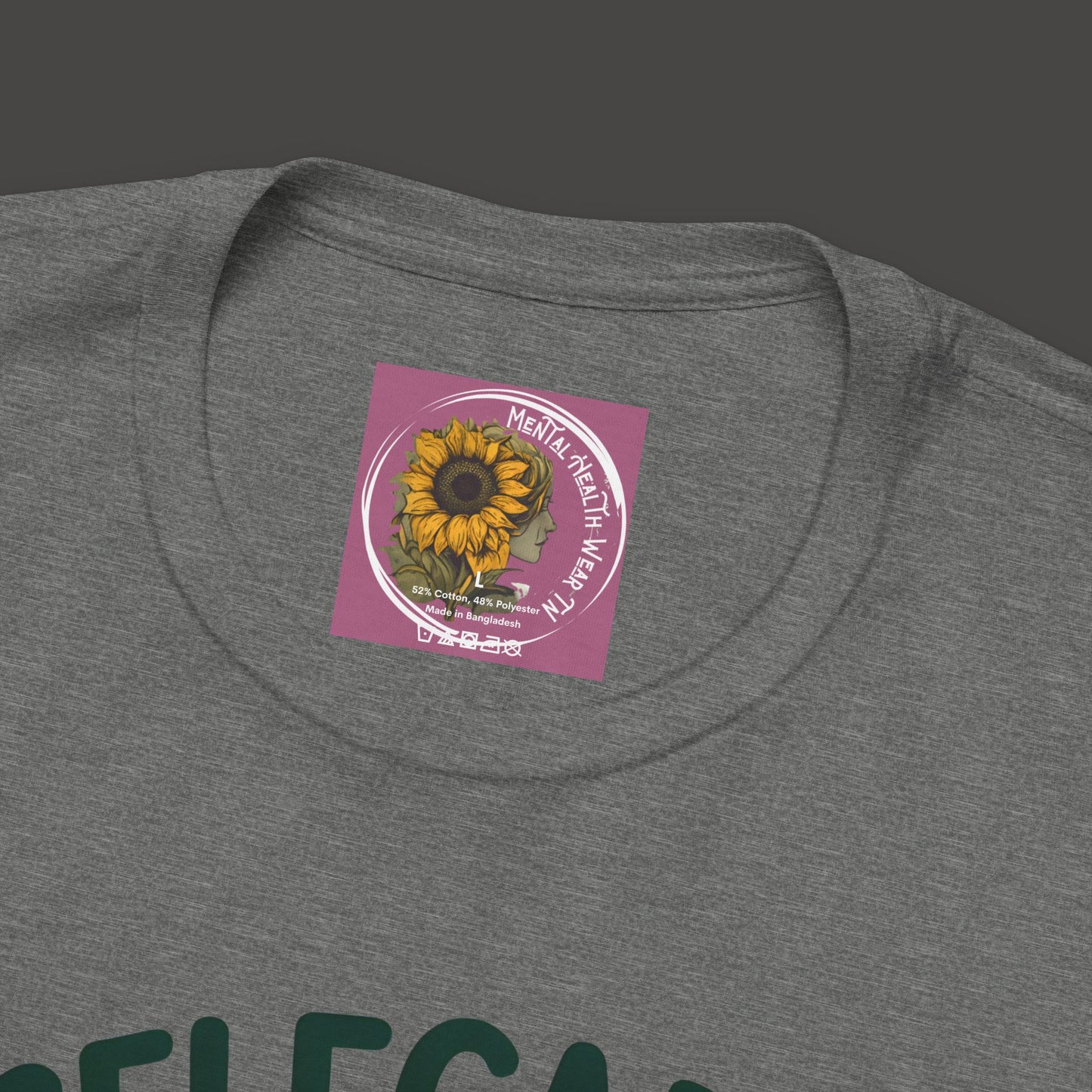 Sunflower -Self Care- Tee Shirt - Mental Health Wear TN