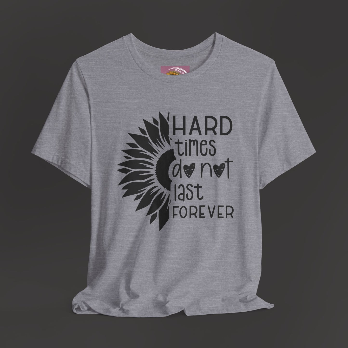 Sunflower-Mental Health And Addiction Awareness Tee - Mental Health Wear TN