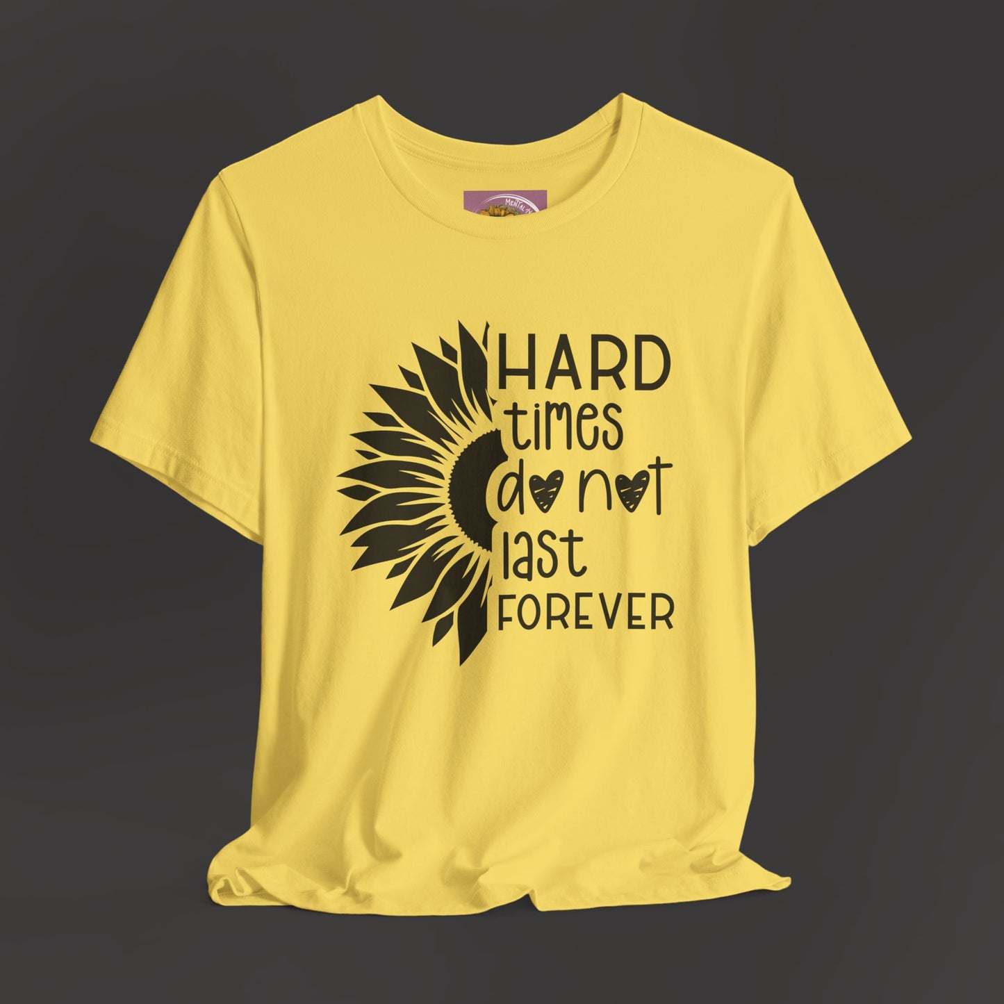 Sunflower-Mental Health And Addiction Awareness Tee - Mental Health Wear TN