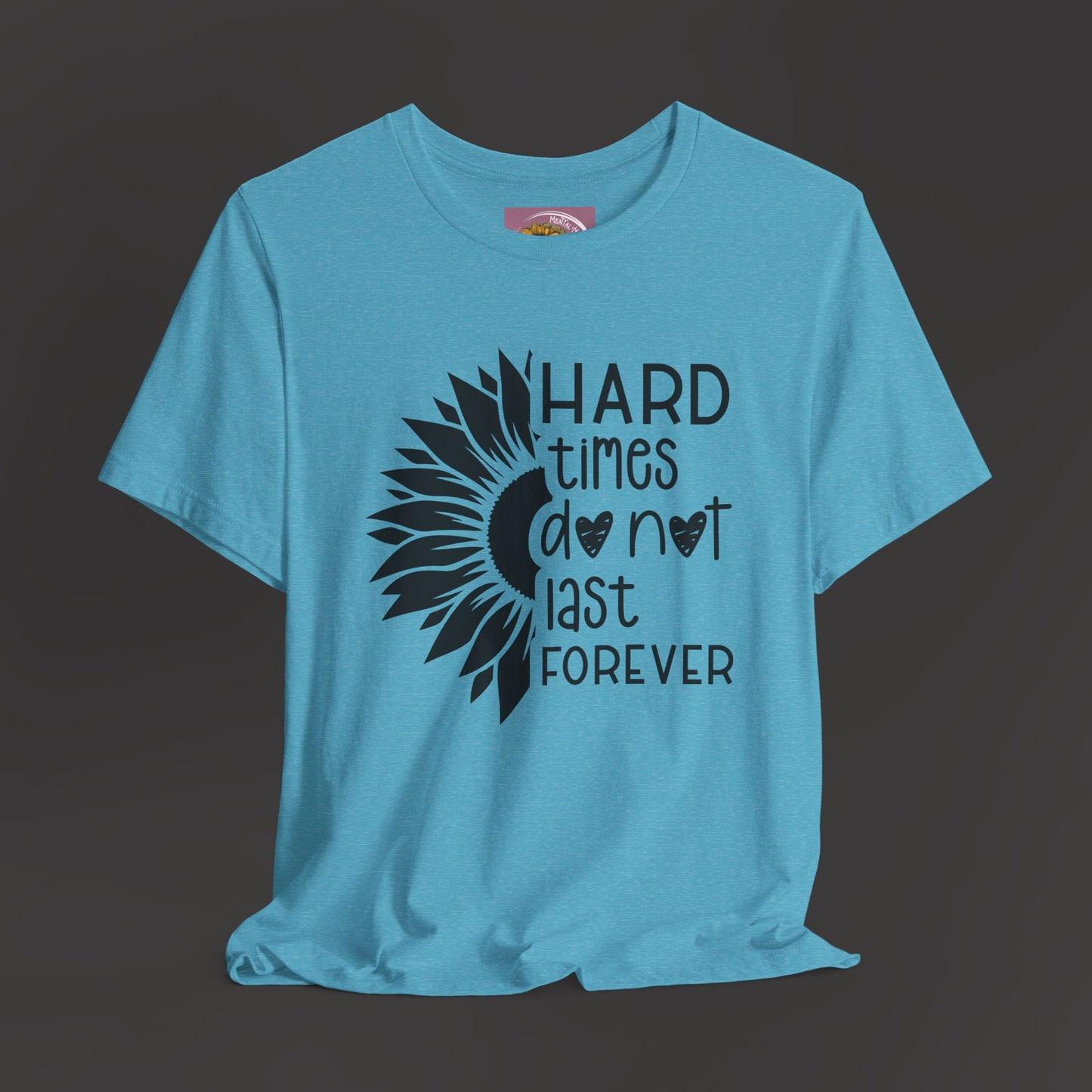 Sunflower-Mental Health And Addiction Awareness Tee - Mental Health Wear TN
