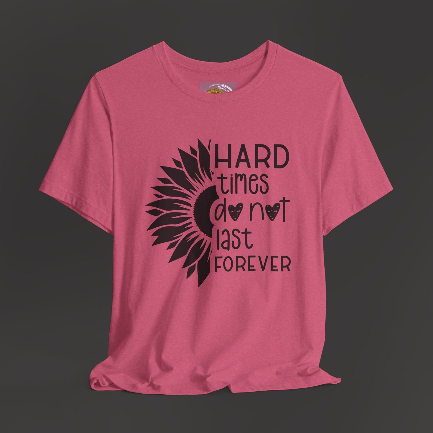Sunflower-Mental Health And Addiction Awareness Tee - Mental Health Wear TN