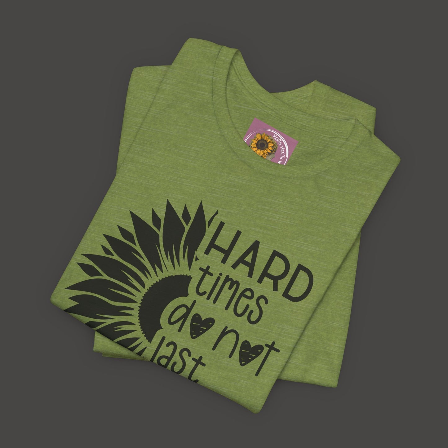 Sunflower-Mental Health And Addiction Awareness Tee - Mental Health Wear TN