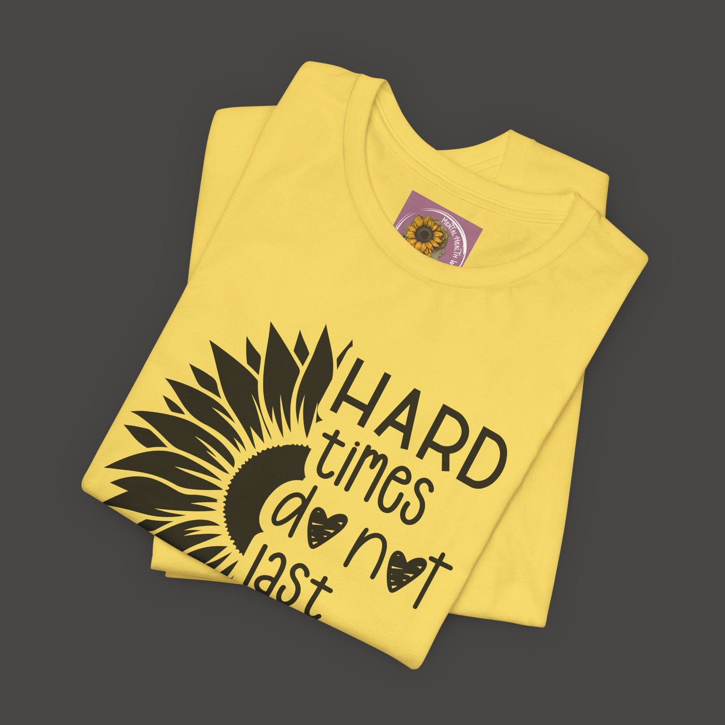 Sunflower-Mental Health And Addiction Awareness Tee - Mental Health Wear TN
