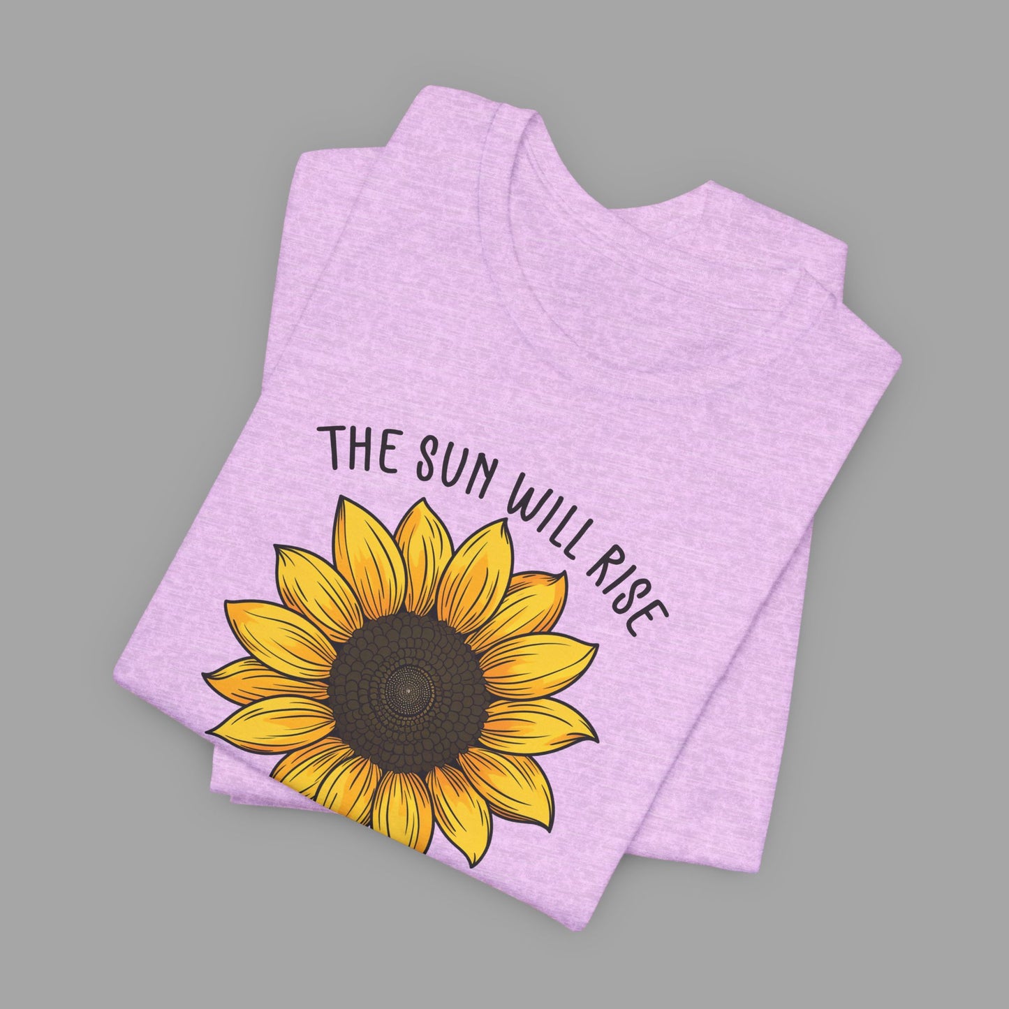 Sunflower & Quote for Recovery From Addiction, Awareness Tee - Mental Health Wear TN
