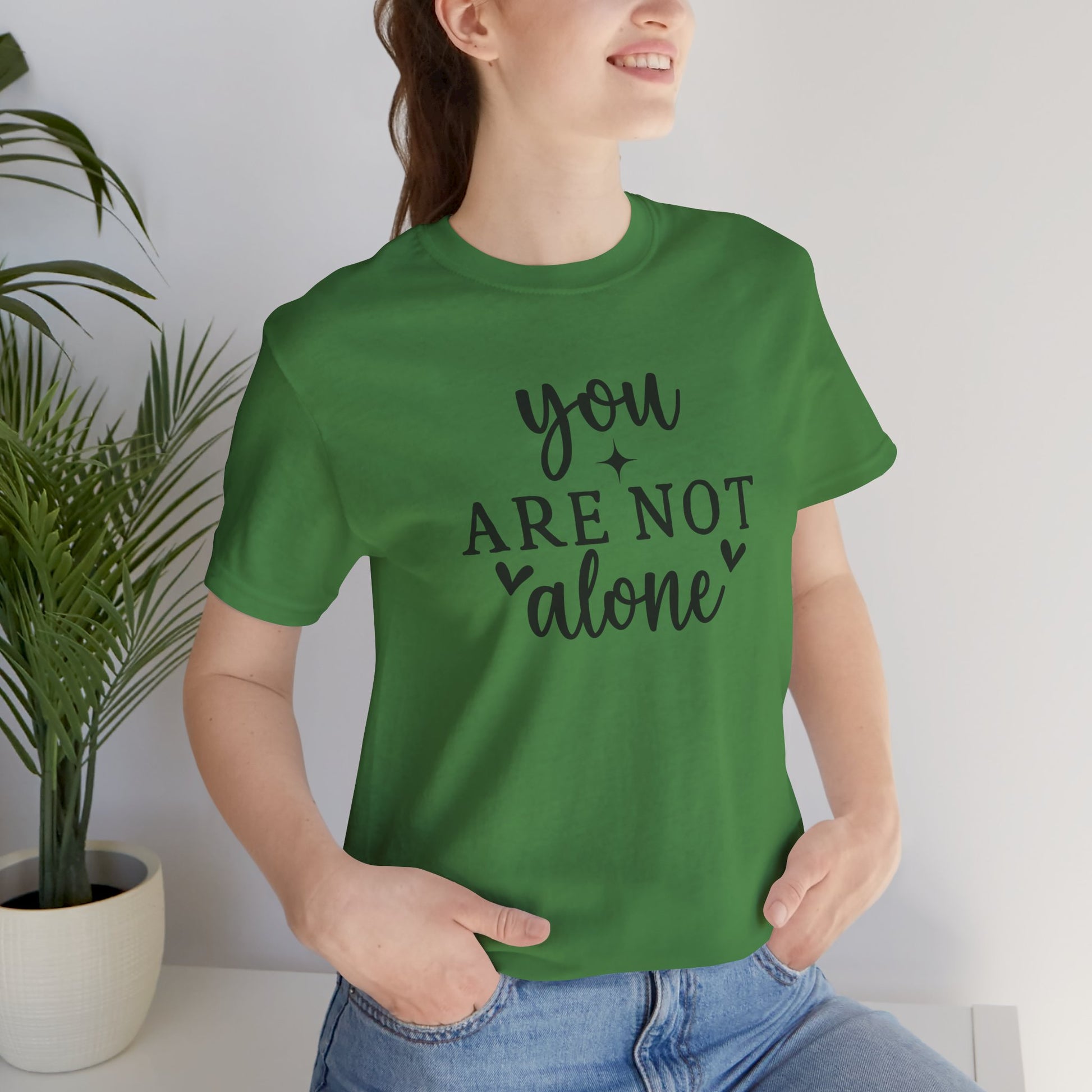 You Are Not Alone T-Shirt – Mental Health Awareness Tee | Supports Hope United - Mental Health Wear TN