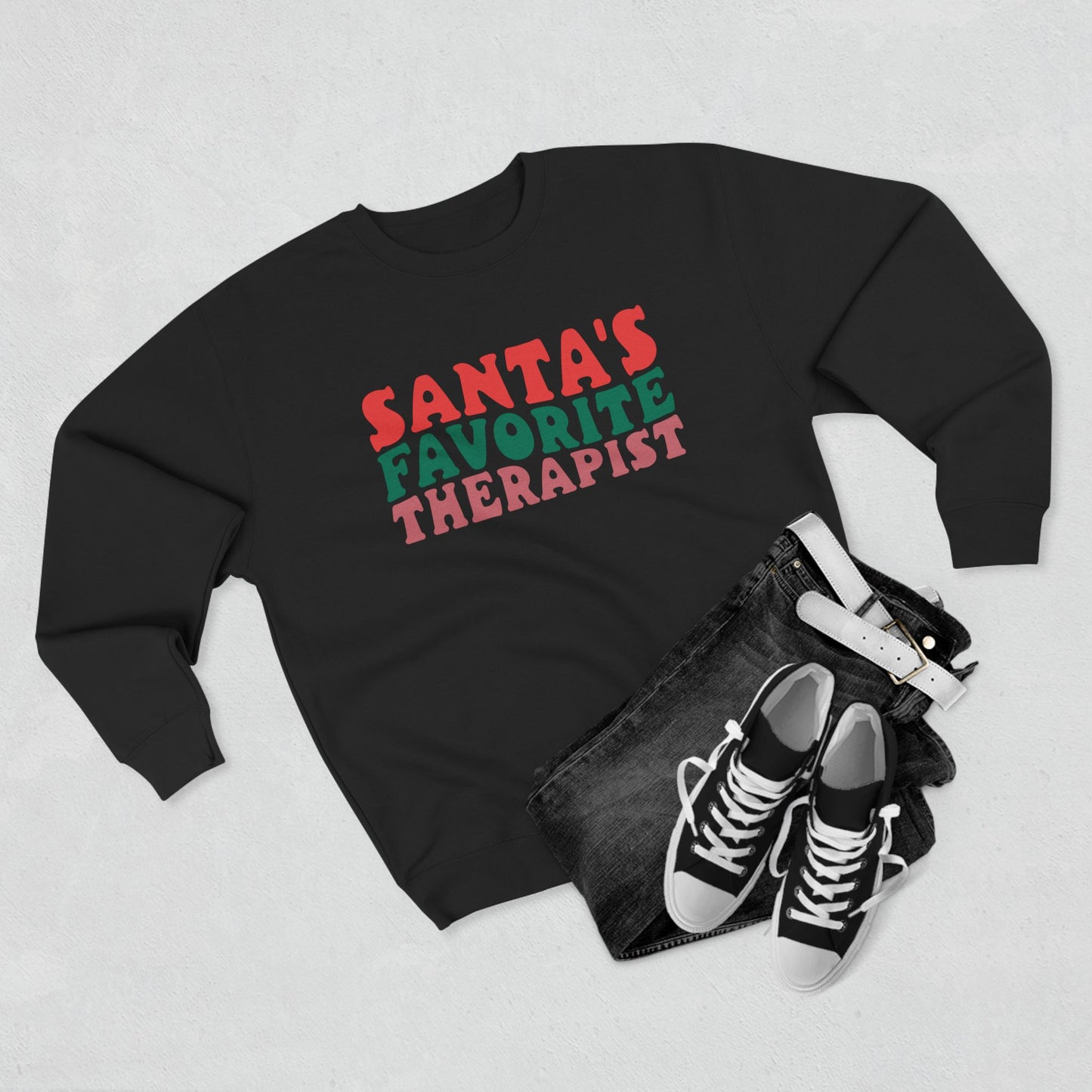Santa's Favorite Therapist Sweatshirt