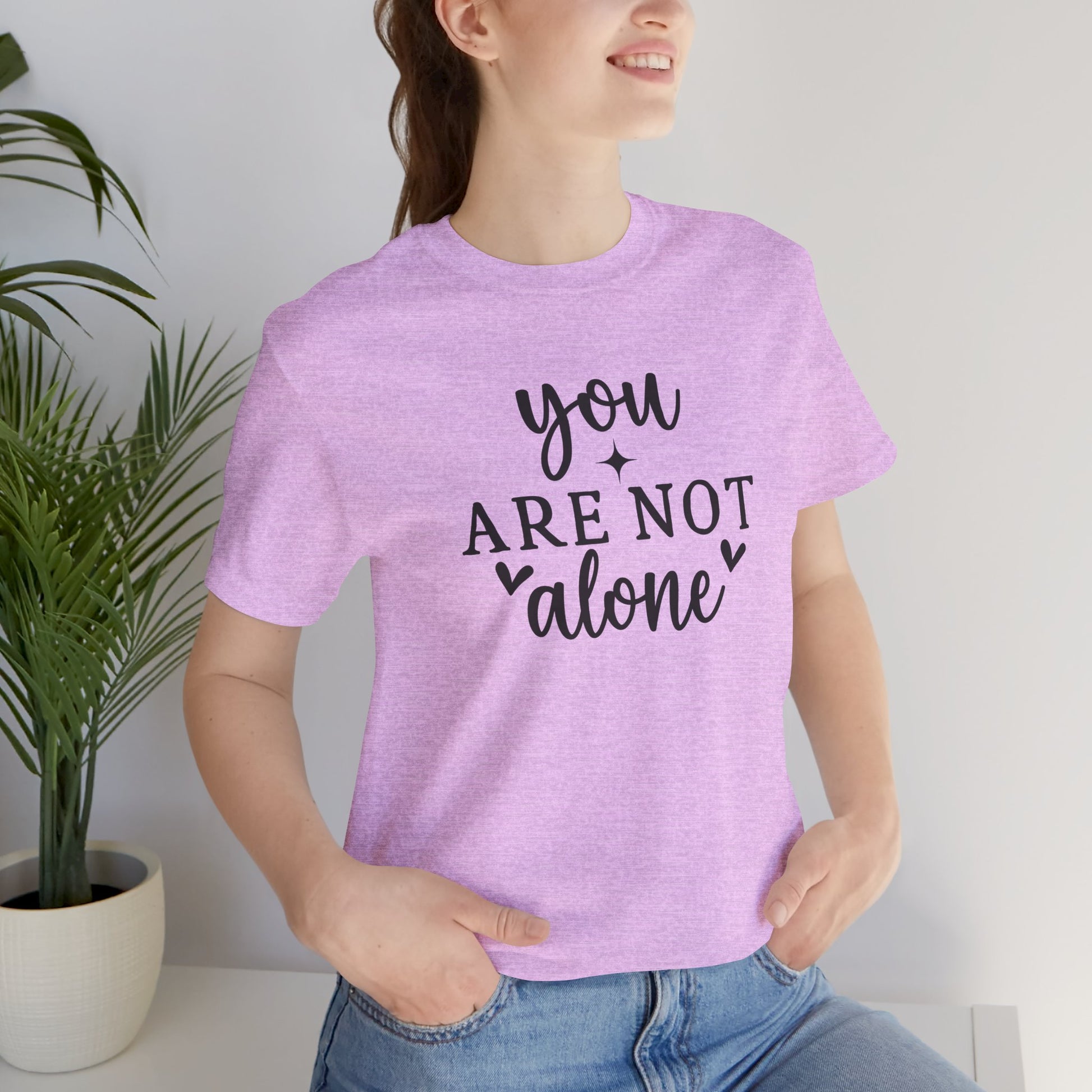 You Are Not Alone T-Shirt – Mental Health Awareness Tee | Supports Hope United - Mental Health Wear TN