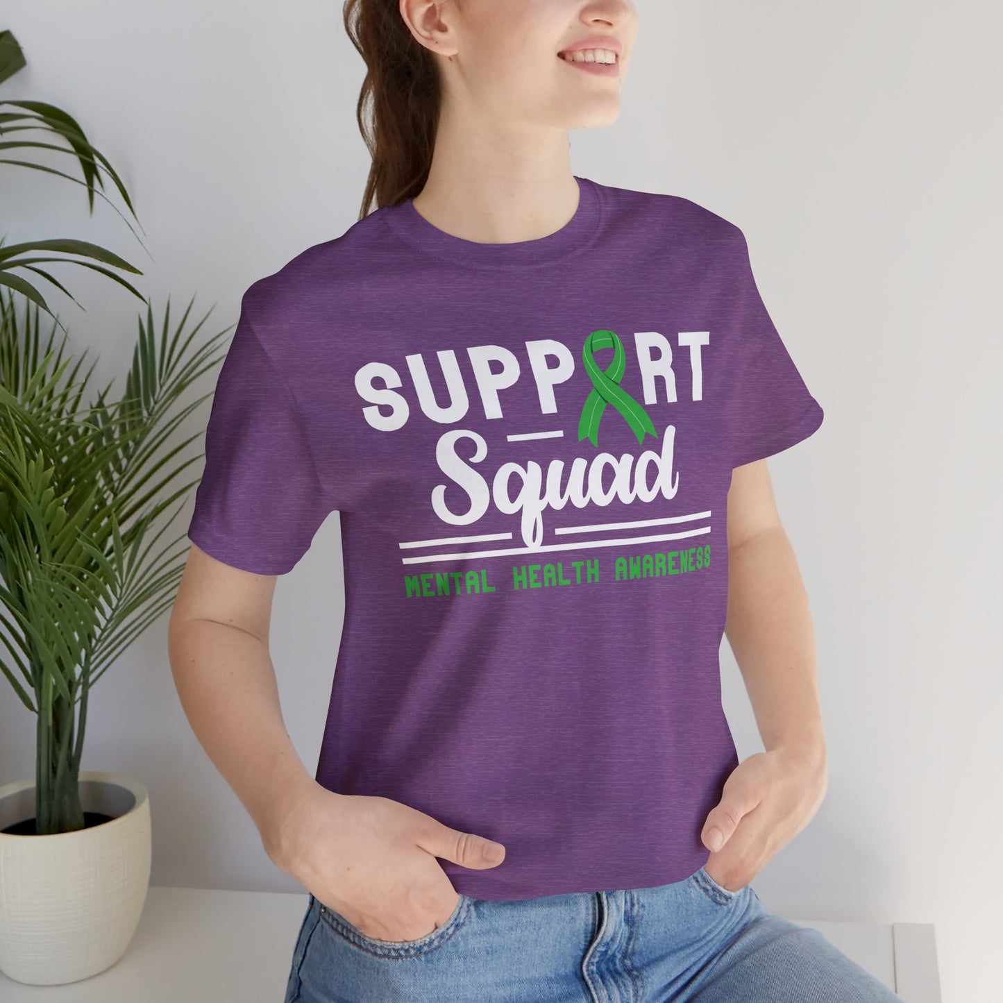 Support Squad – May Mental Health Awareness | Hope United Donation | T-Shirt - Mental Health Wear TN