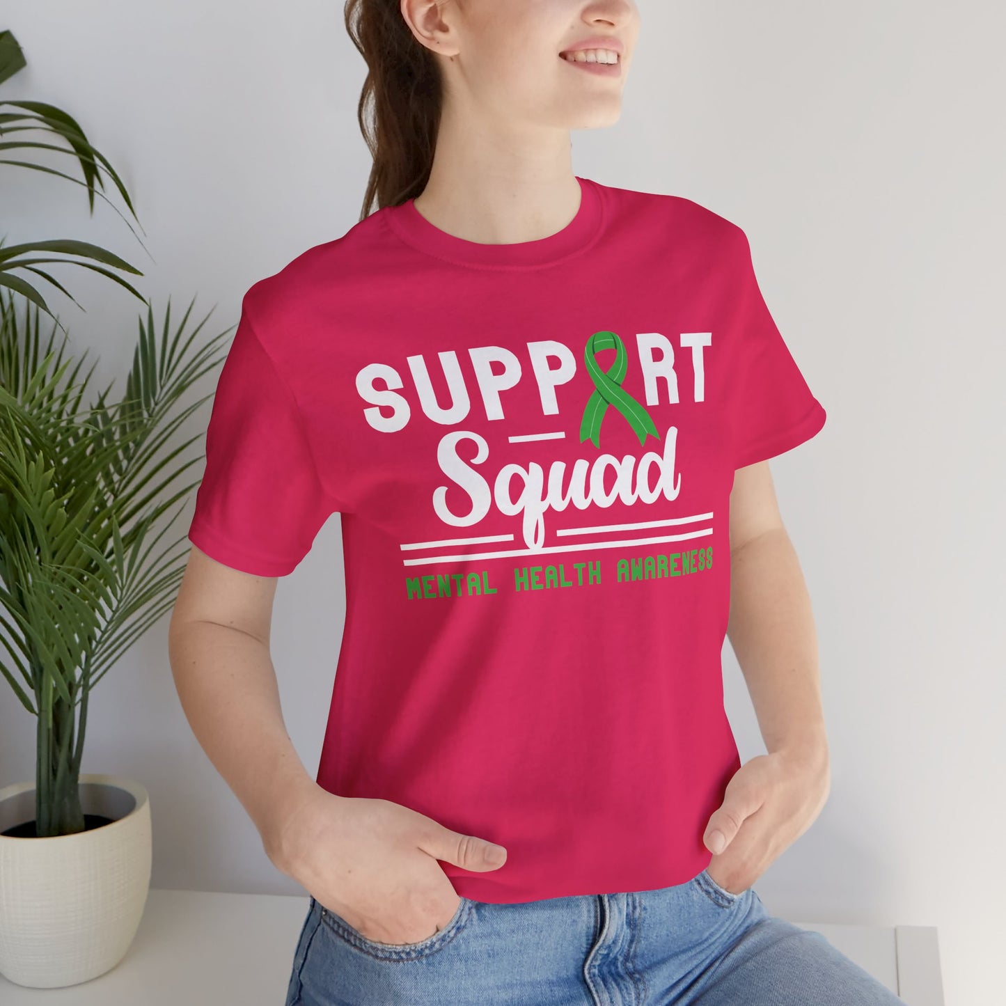 Support Squad – May Mental Health Awareness | Hope United Donation | T-Shirt - Mental Health Wear TN