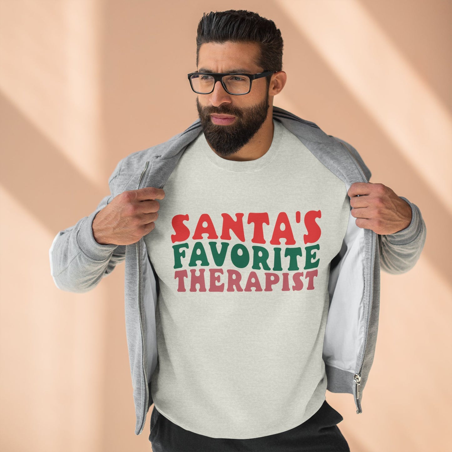 Santa's Favorite Therapist Sweatshirt