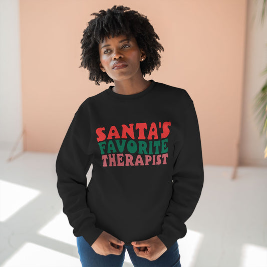 Santa's Favorite Therapist Sweatshirt