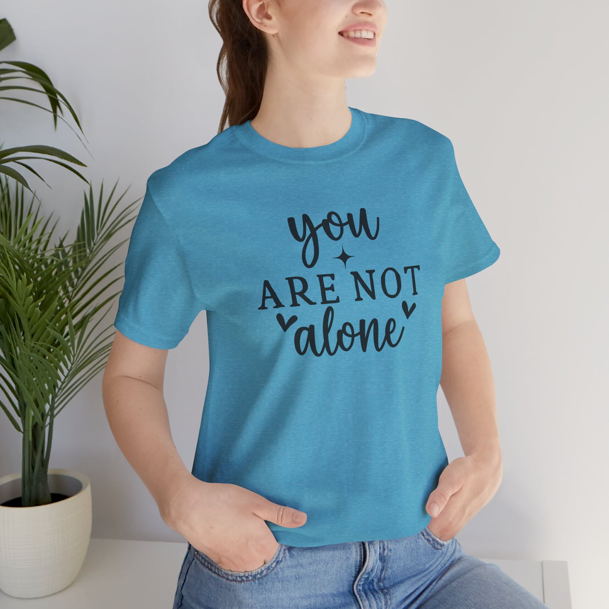 You Are Not Alone T-Shirt – Mental Health Awareness Tee | Supports Hope United - Mental Health Wear TN